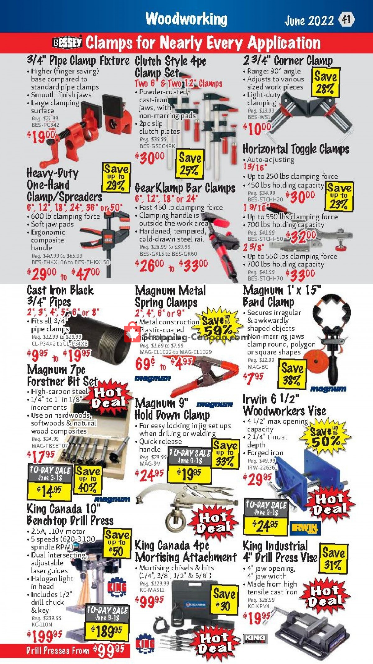 KMS Tools & Equipment flyer from Wednesday June 1, 2022 to Thursday June 30, 2022 - page 41