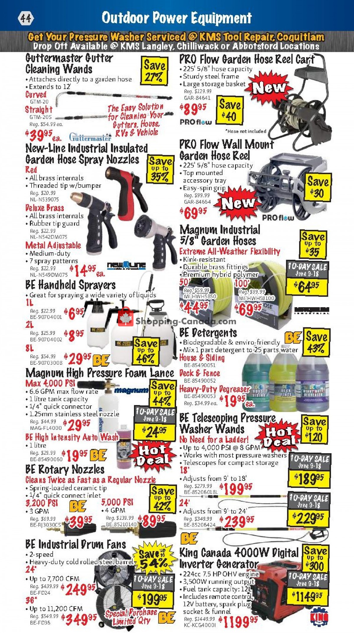 KMS Tools & Equipment flyer from Wednesday June 1, 2022 to Thursday June 30, 2022 - page 44