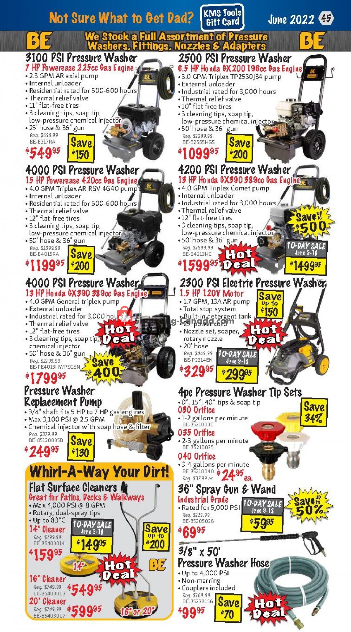 KMS Tools & Equipment flyer from Wednesday June 1, 2022 to Thursday June 30, 2022 - page 45