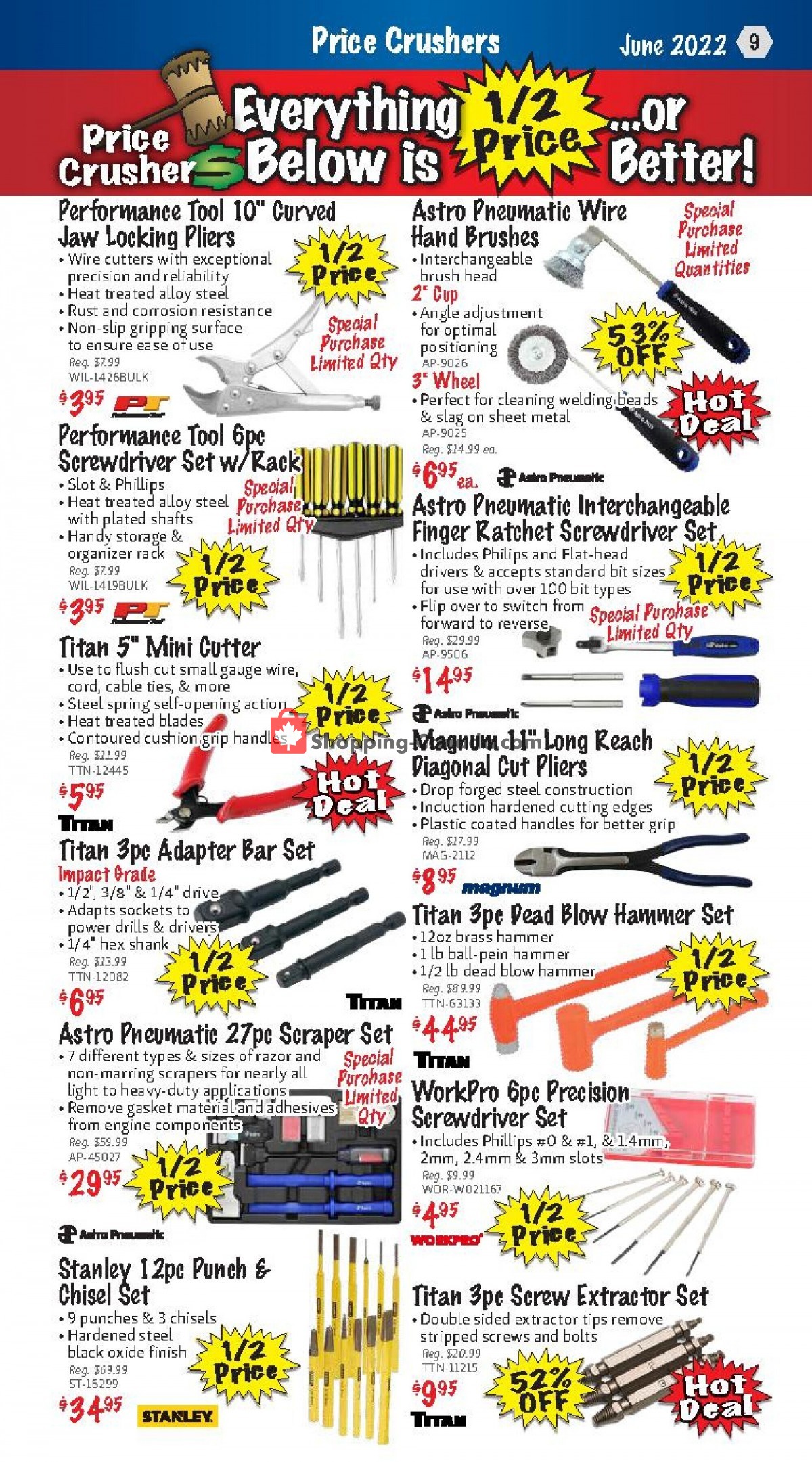 KMS Tools & Equipment flyer from Wednesday June 1, 2022 to Thursday June 30, 2022 - page 9
