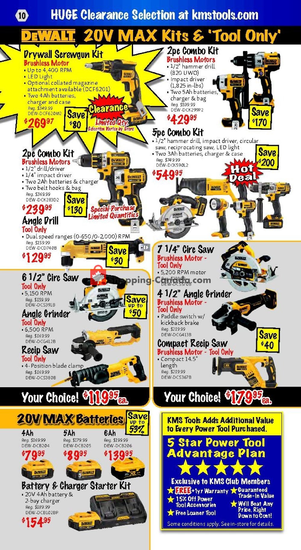KMS Tools & Equipment flyer from Thursday January 17, 2019 to Saturday January 19, 2019 - page 10