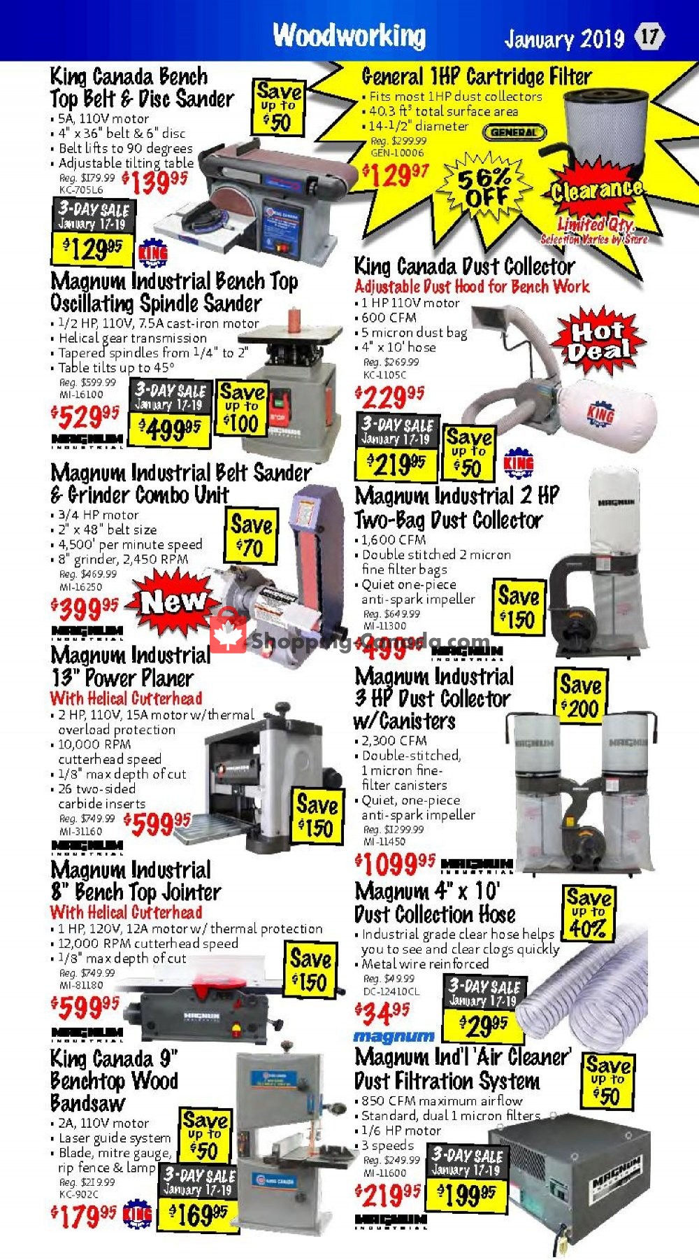 KMS Tools & Equipment flyer from Thursday January 17, 2019 to Saturday January 19, 2019 - page 17