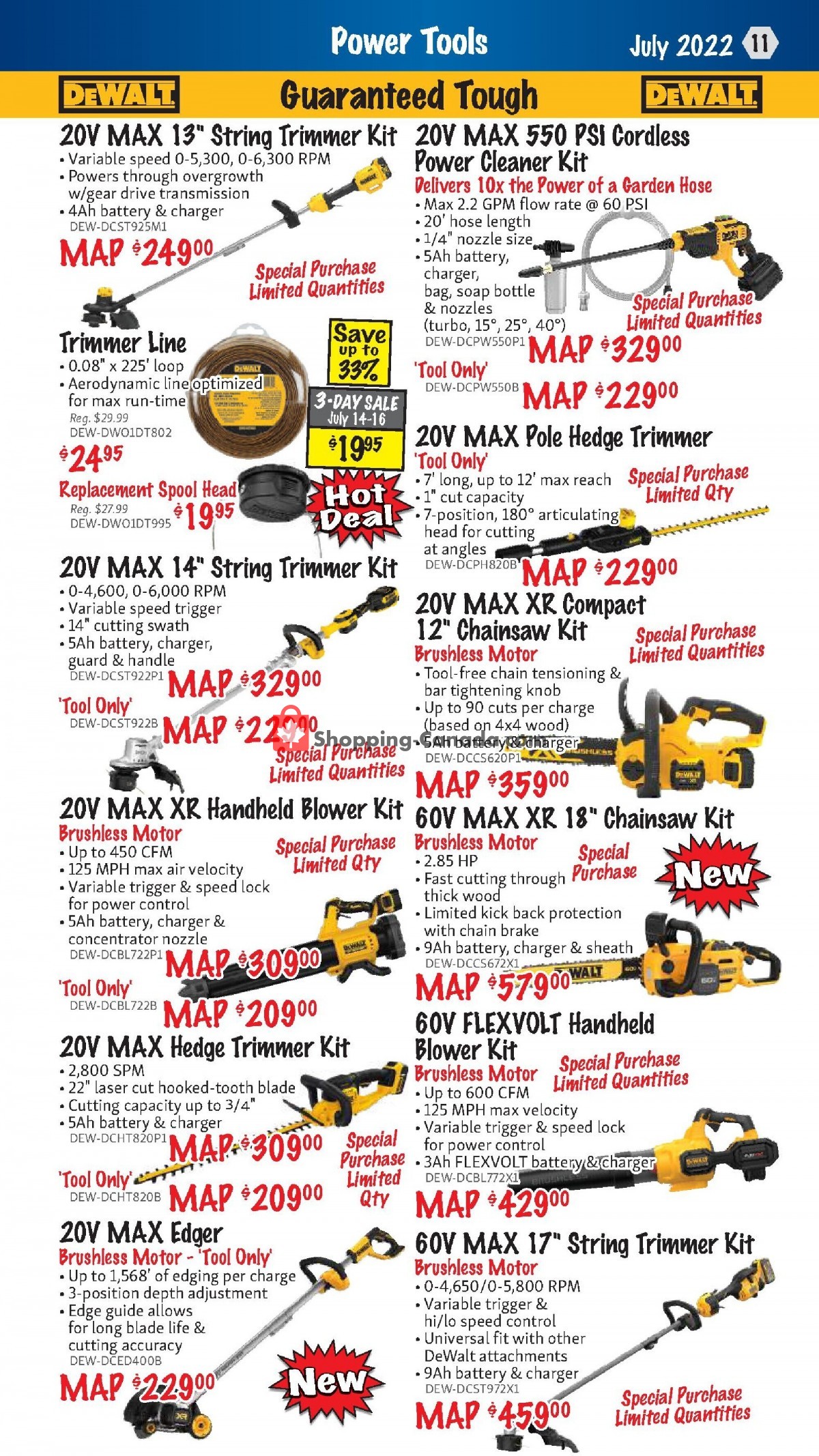KMS Tools & Equipment flyer from Friday July 1, 2022 to Sunday July 31, 2022 - page 11
