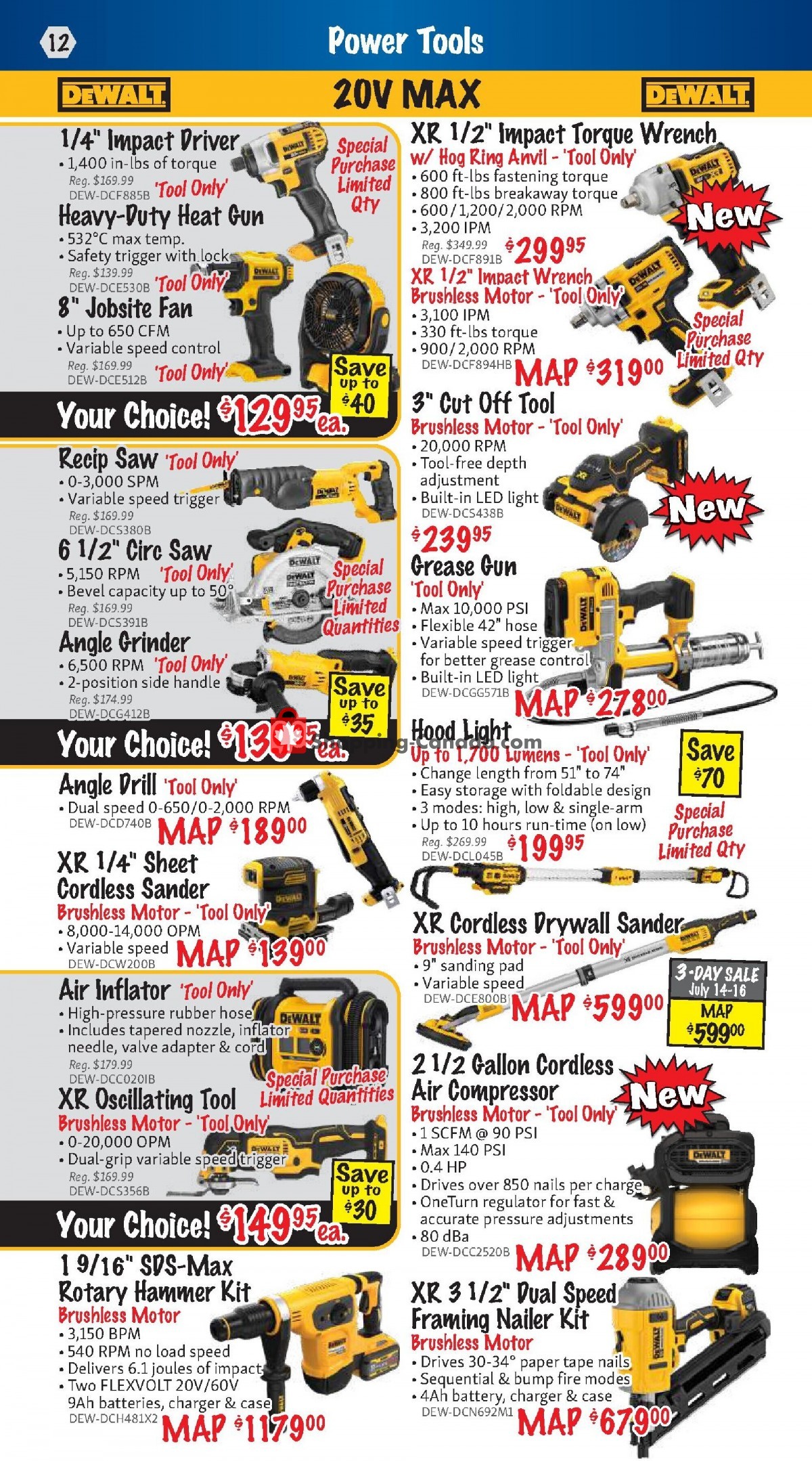KMS Tools & Equipment flyer from Friday July 1, 2022 to Sunday July 31, 2022 - page 12
