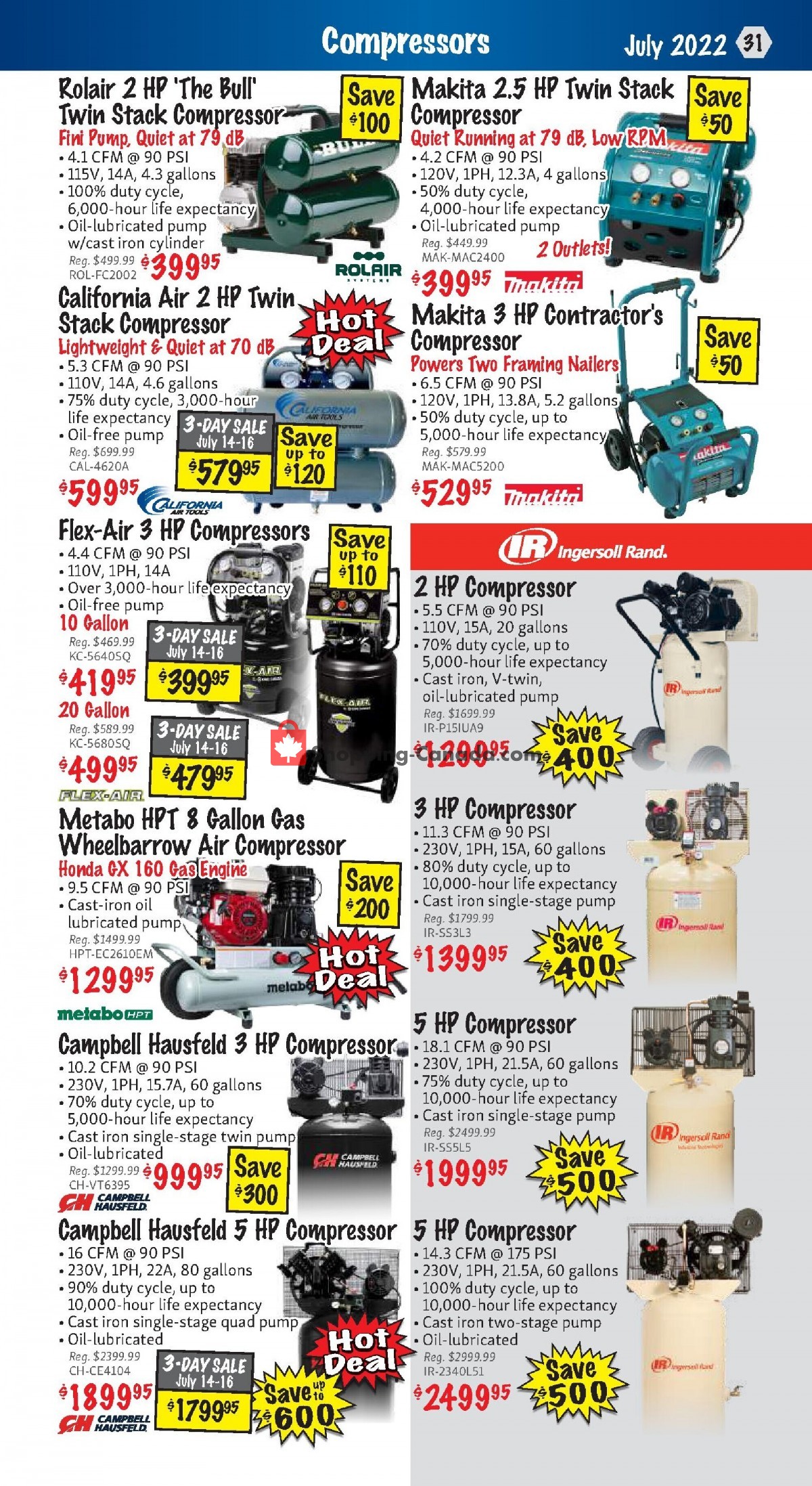 KMS Tools & Equipment flyer from Friday July 1, 2022 to Sunday July 31, 2022 - page 31