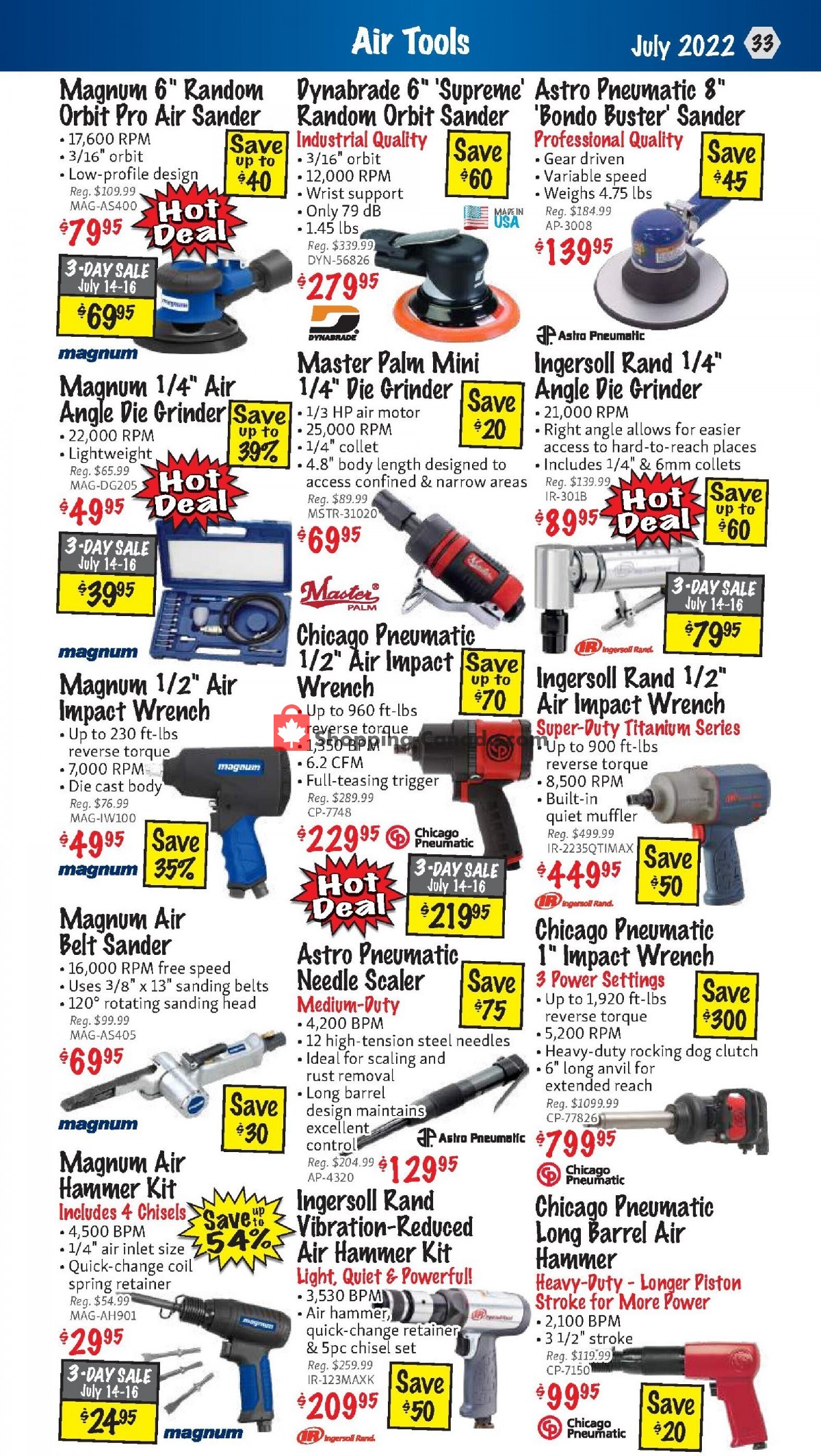 KMS Tools & Equipment flyer from Friday July 1, 2022 to Sunday July 31, 2022 - page 33