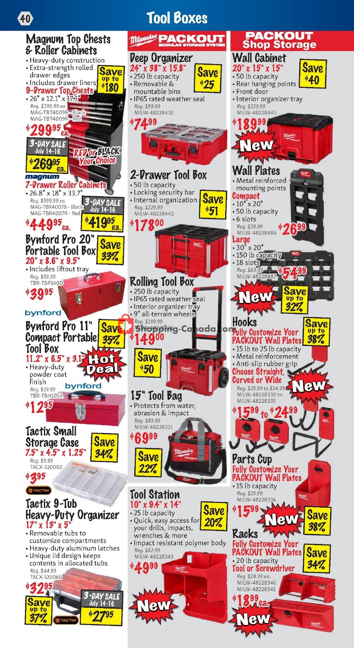 KMS Tools & Equipment Canada, flyer (Power Tool Sale) July 1 July 31, 2022 Shopping Canada