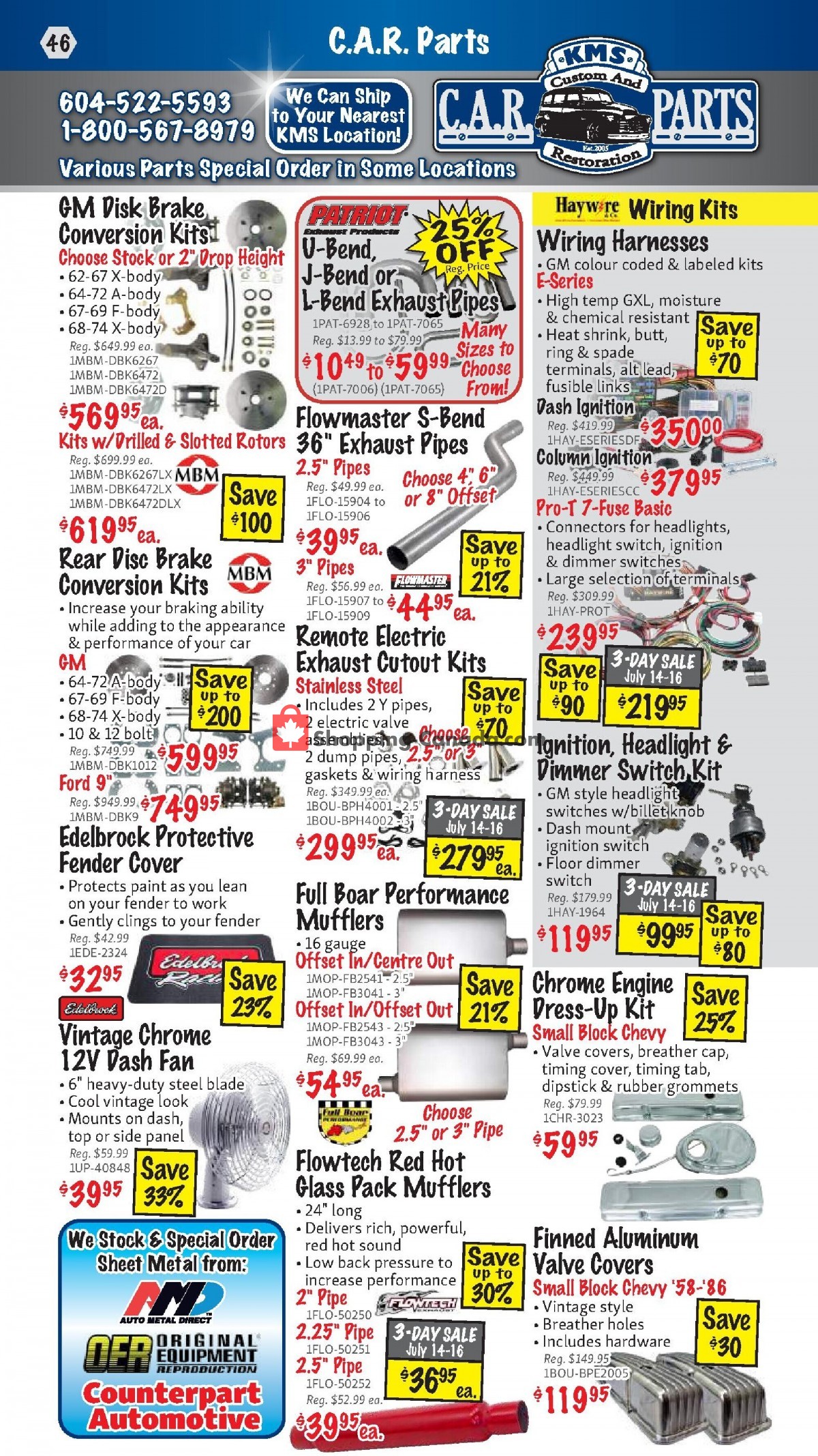 KMS Tools & Equipment flyer from Friday July 1, 2022 to Sunday July 31, 2022 - page 46