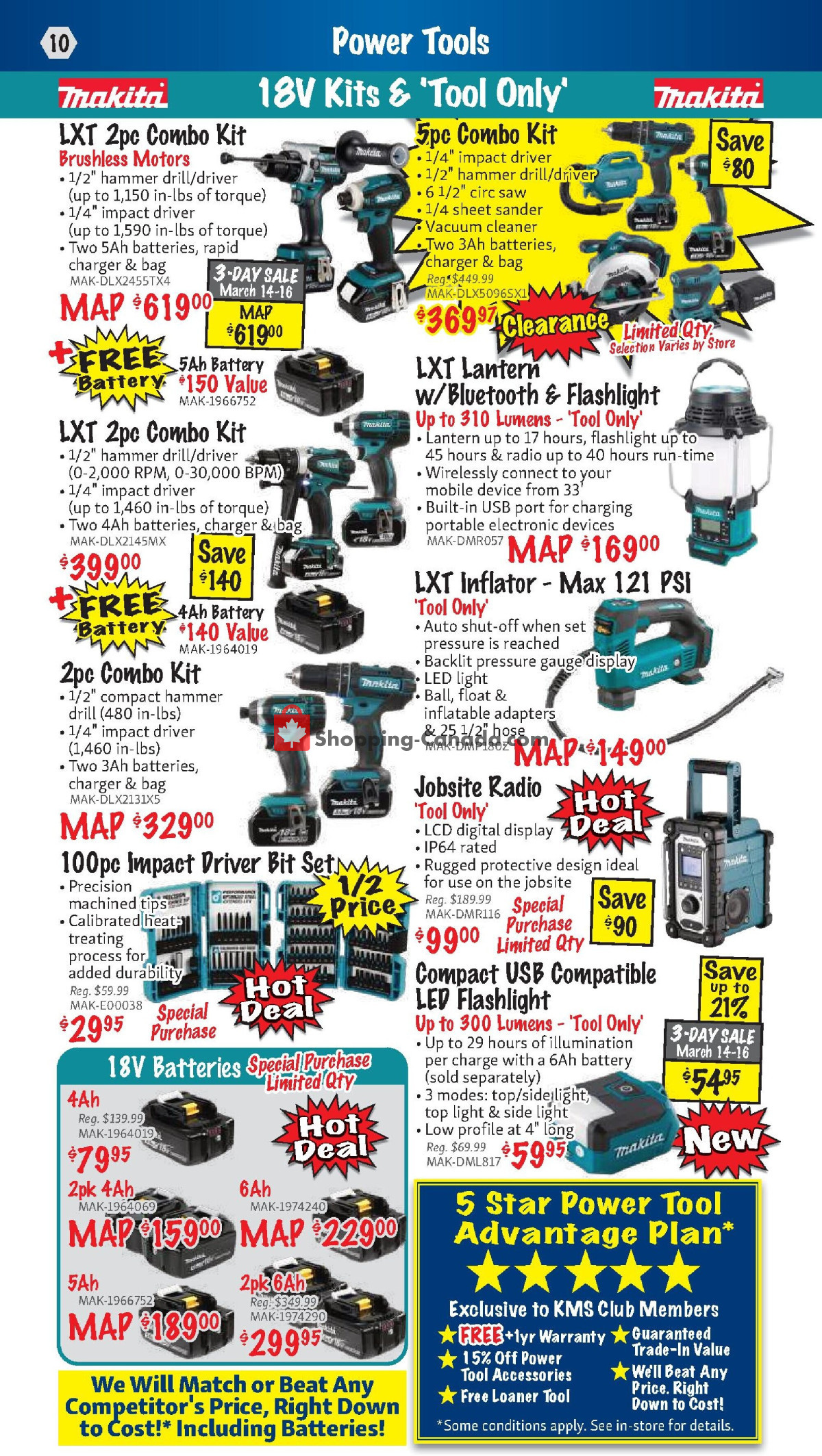 KMS Tools & Equipment flyer from Friday March 1, 2024 to Sunday March 31, 2024 - page 10