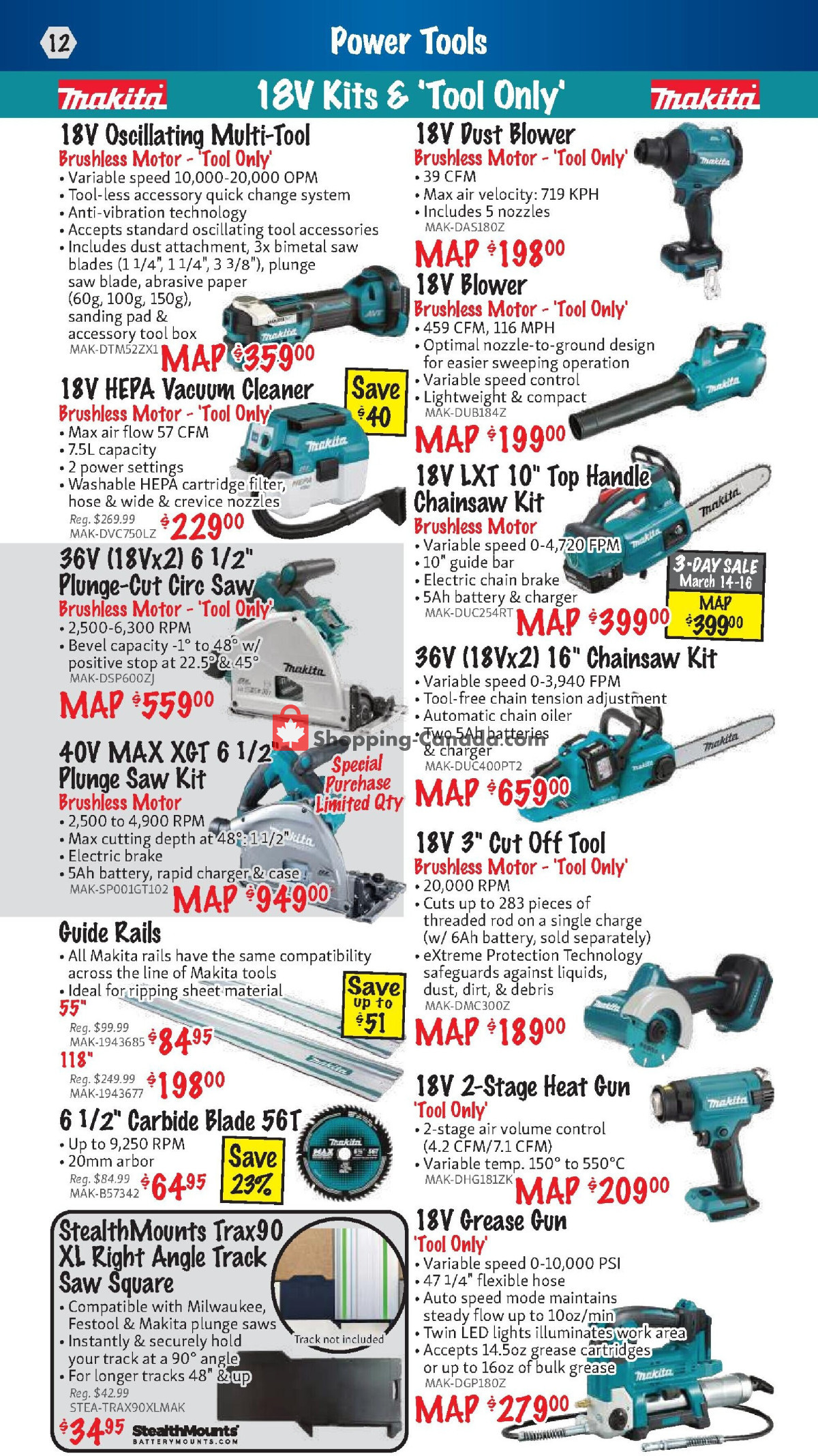 KMS Tools & Equipment flyer from Friday March 1, 2024 to Sunday March 31, 2024 - page 12