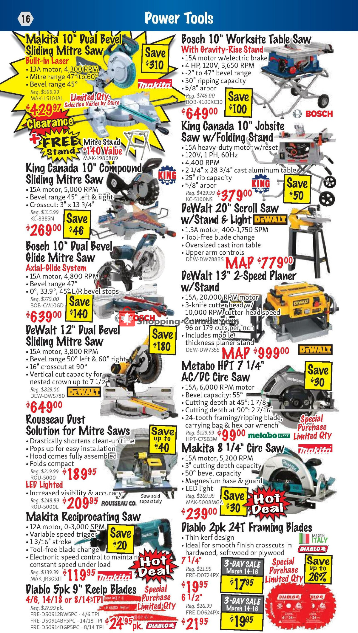 KMS Tools & Equipment flyer from Friday March 1, 2024 to Sunday March 31, 2024 - page 16