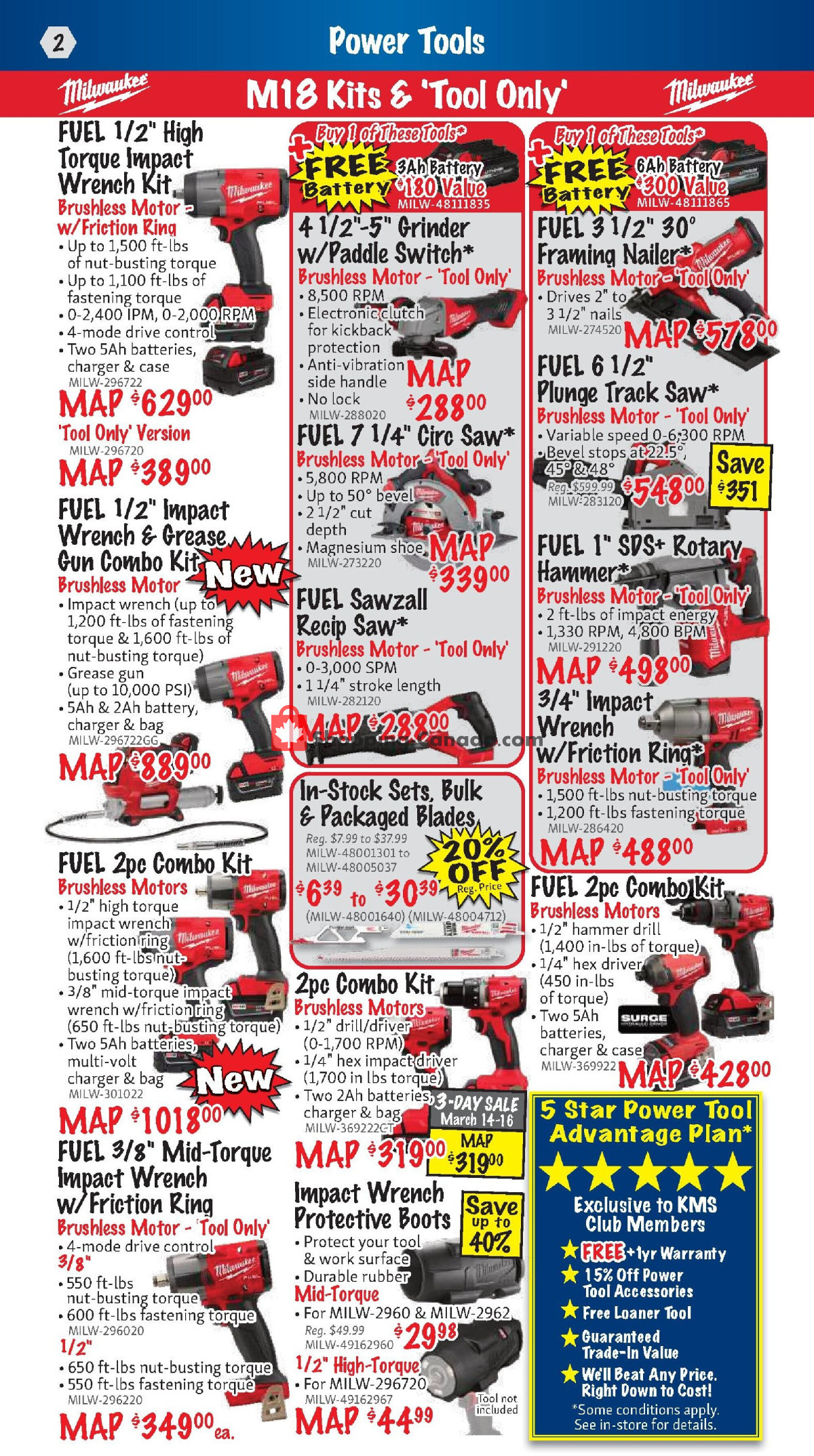 KMS Tools & Equipment flyer from Friday March 1, 2024 to Sunday March 31, 2024 - page 2