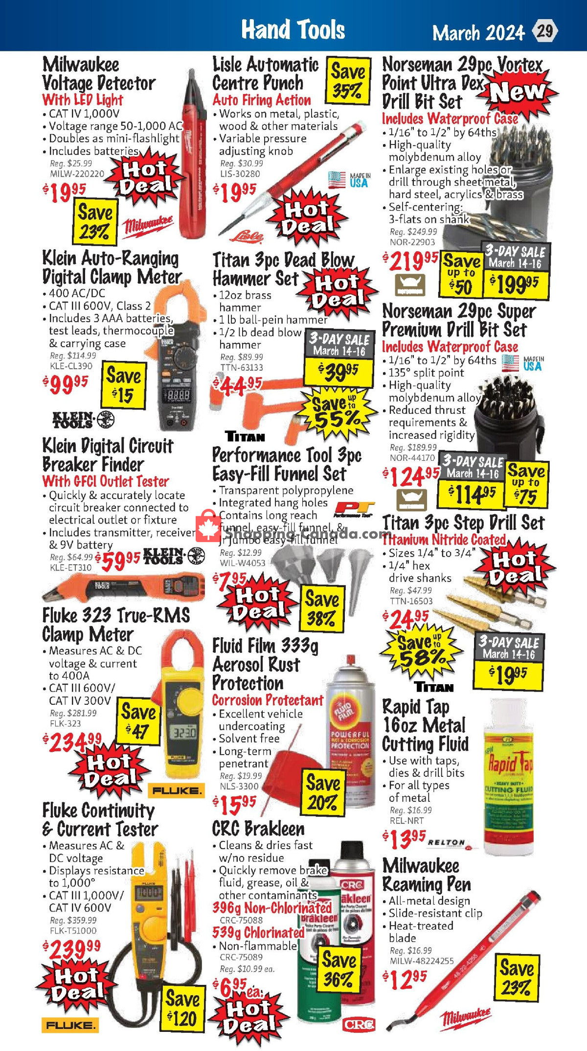 KMS Tools & Equipment flyer from Friday March 1, 2024 to Sunday March 31, 2024 - page 29