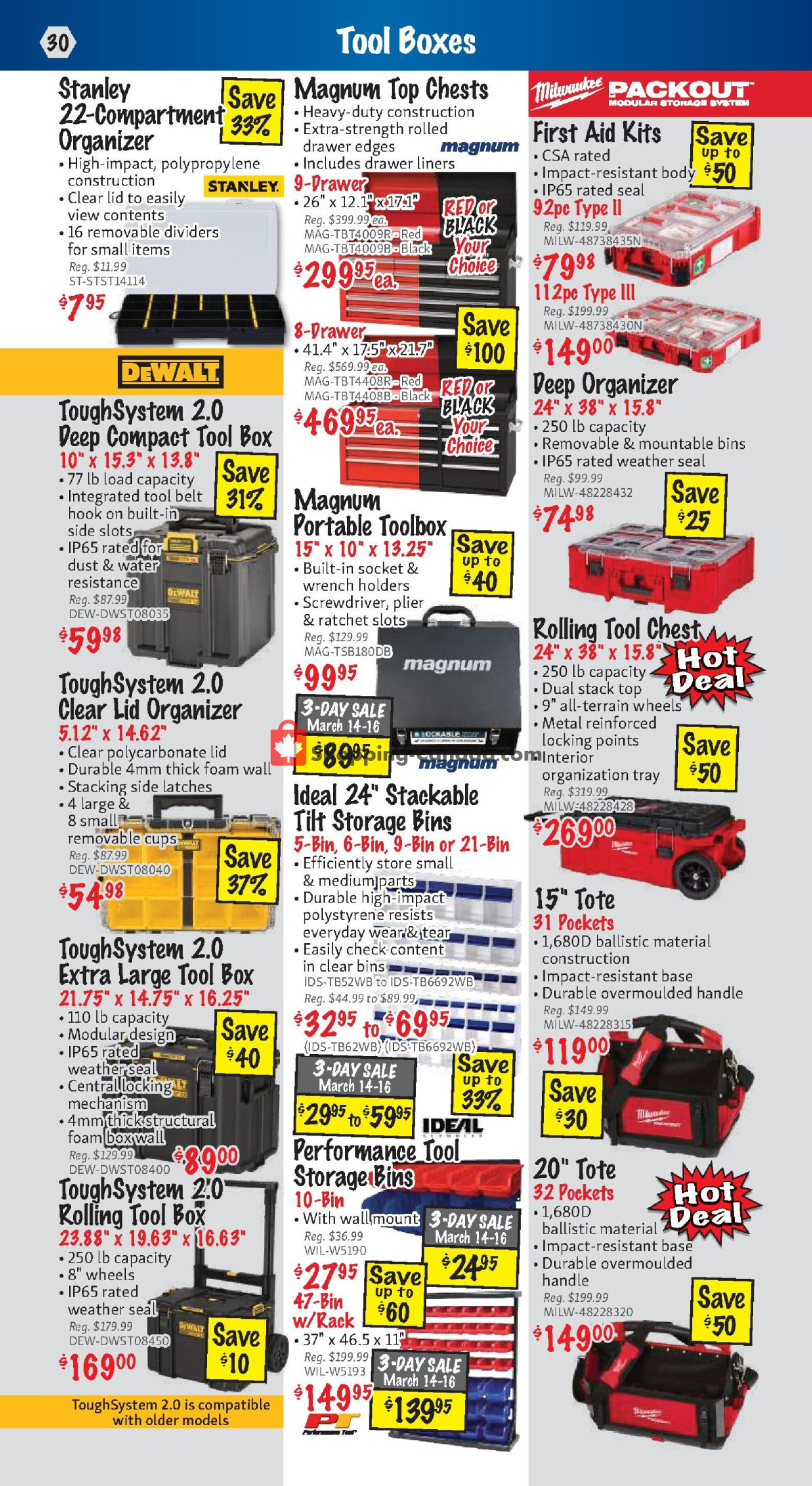 KMS Tools & Equipment flyer from Friday March 1, 2024 to Sunday March 31, 2024 - page 30