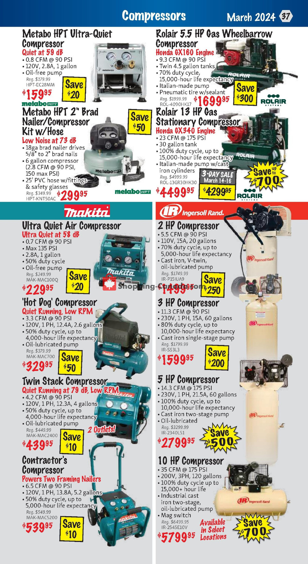 KMS Tools & Equipment flyer from Friday March 1, 2024 to Sunday March 31, 2024 - page 37