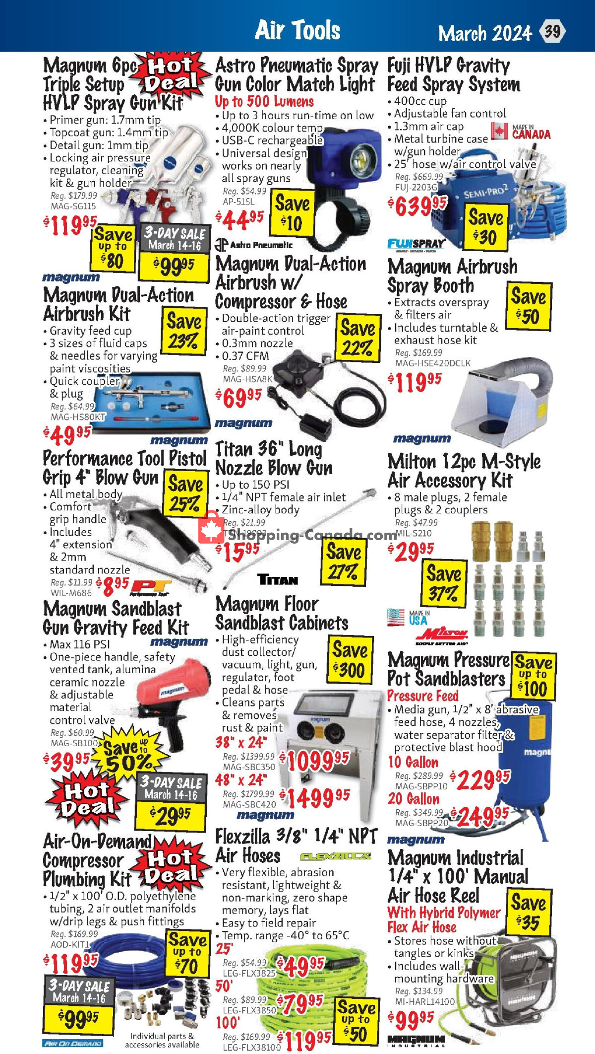 KMS Tools & Equipment flyer from Friday March 1, 2024 to Sunday March 31, 2024 - page 39