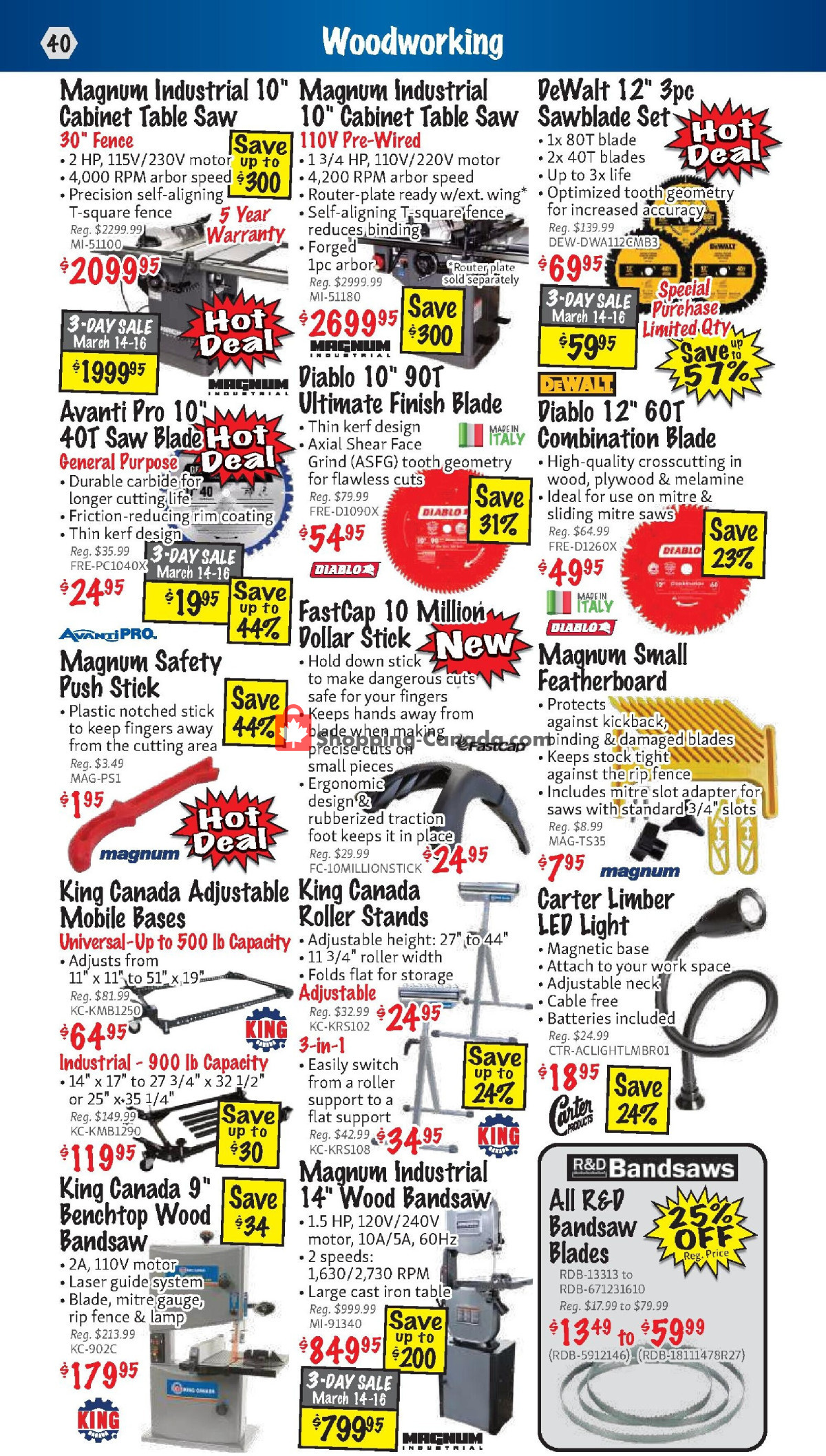 KMS Tools & Equipment flyer from Friday March 1, 2024 to Sunday March 31, 2024 - page 40