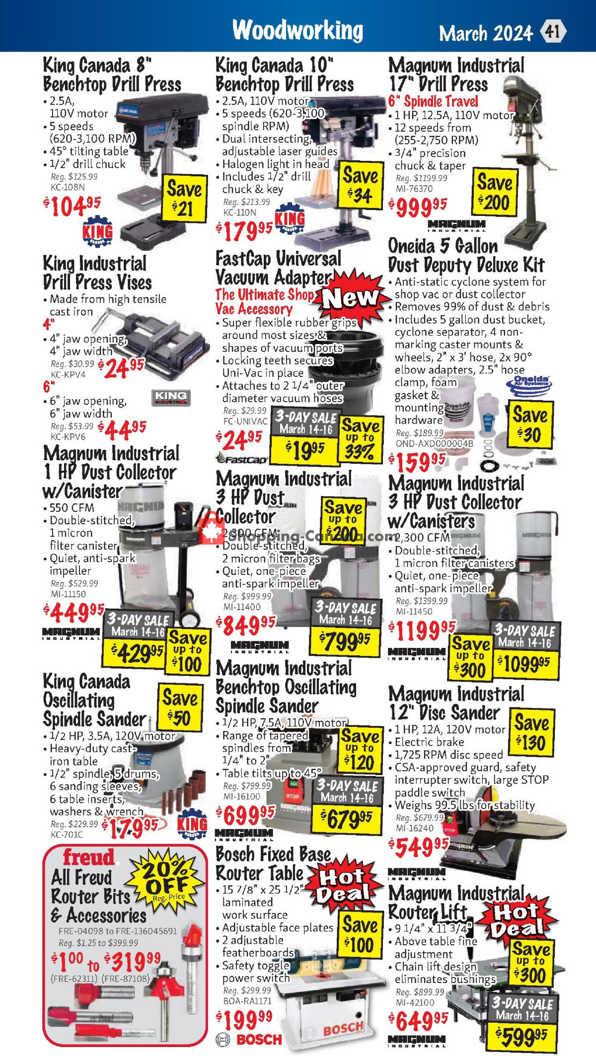 KMS Tools & Equipment flyer from Friday March 1, 2024 to Sunday March 31, 2024 - page 41