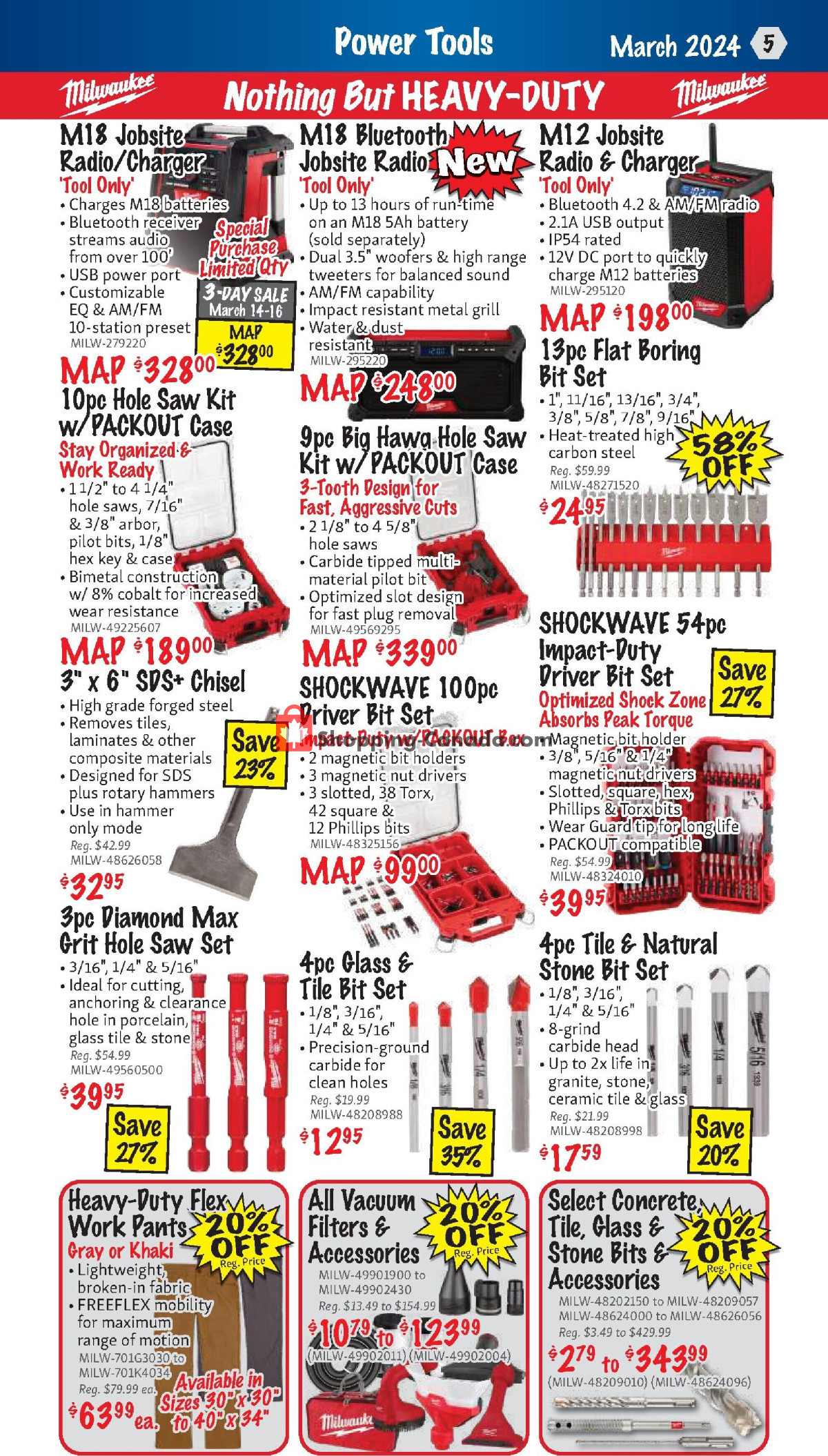 KMS Tools & Equipment flyer from Friday March 1, 2024 to Sunday March 31, 2024 - page 5