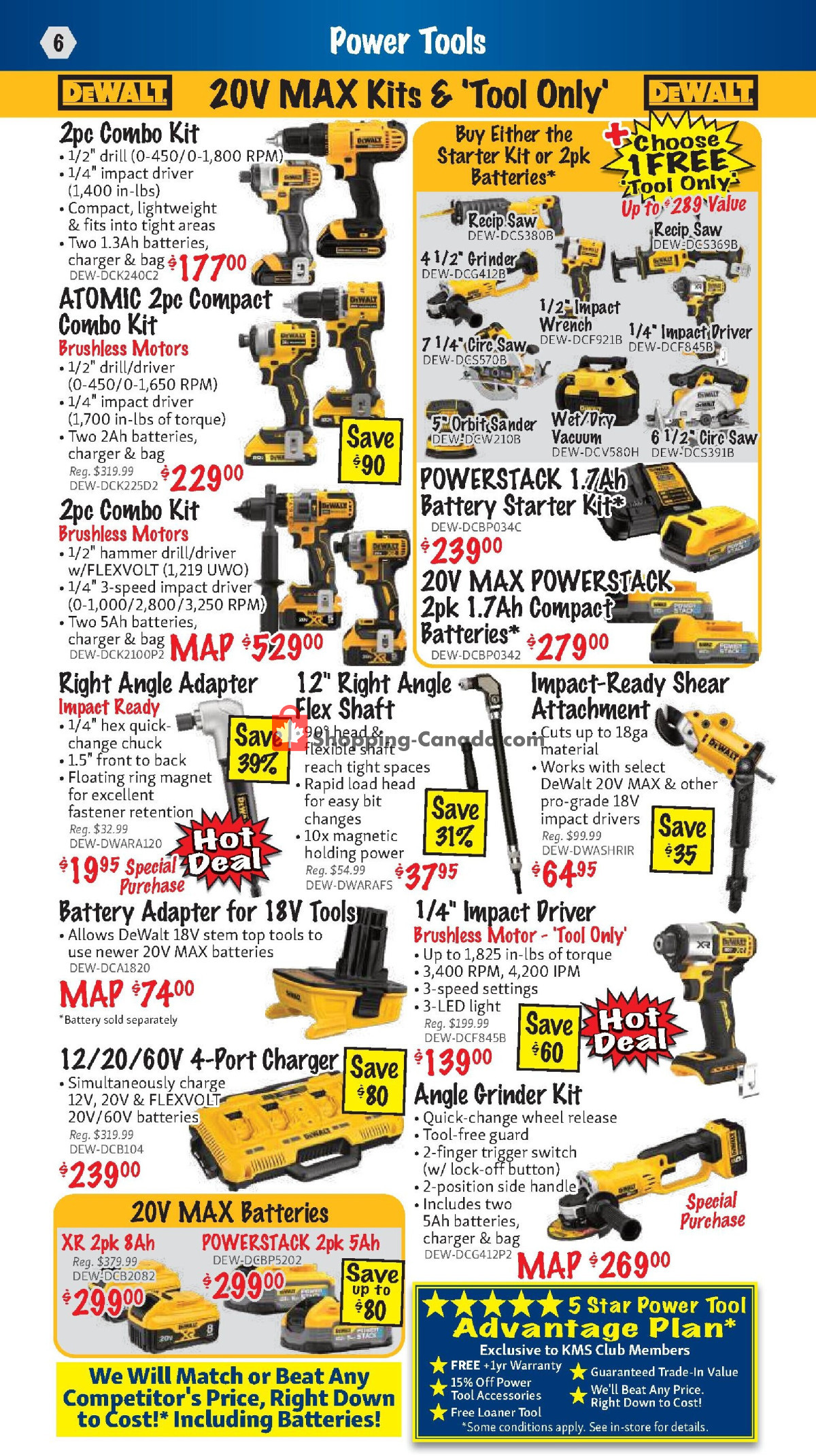 KMS Tools & Equipment flyer from Friday March 1, 2024 to Sunday March 31, 2024 - page 6