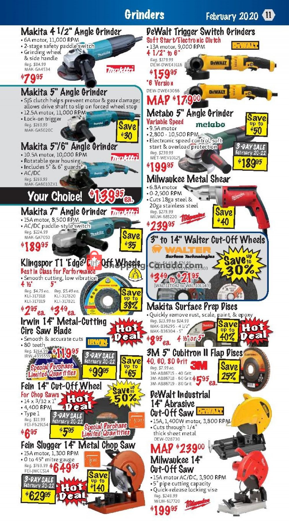 KMS Tools & Equipment flyer from Saturday February 1, 2020 to Saturday February 29, 2020 - page 11
