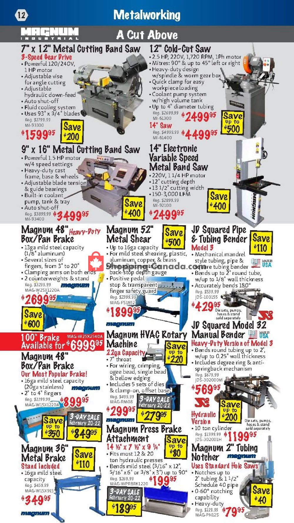 KMS Tools & Equipment flyer from Saturday February 1, 2020 to Saturday February 29, 2020 - page 12