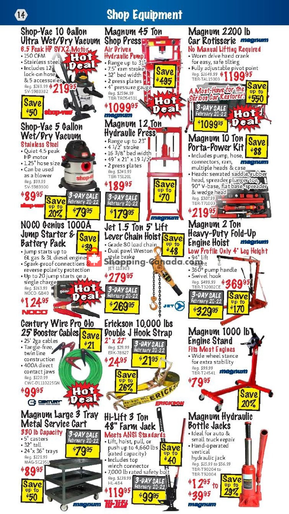 KMS Tools & Equipment flyer from Saturday February 1, 2020 to Saturday February 29, 2020 - page 14