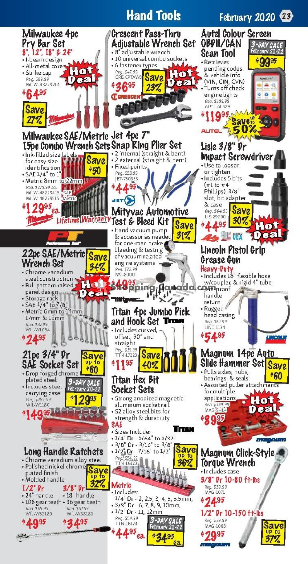 KMS Tools & Equipment flyer from Saturday February 1, 2020 to Saturday February 29, 2020 - page 23