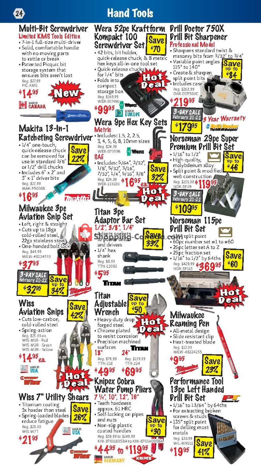 KMS Tools & Equipment flyer from Saturday February 1, 2020 to Saturday February 29, 2020 - page 24