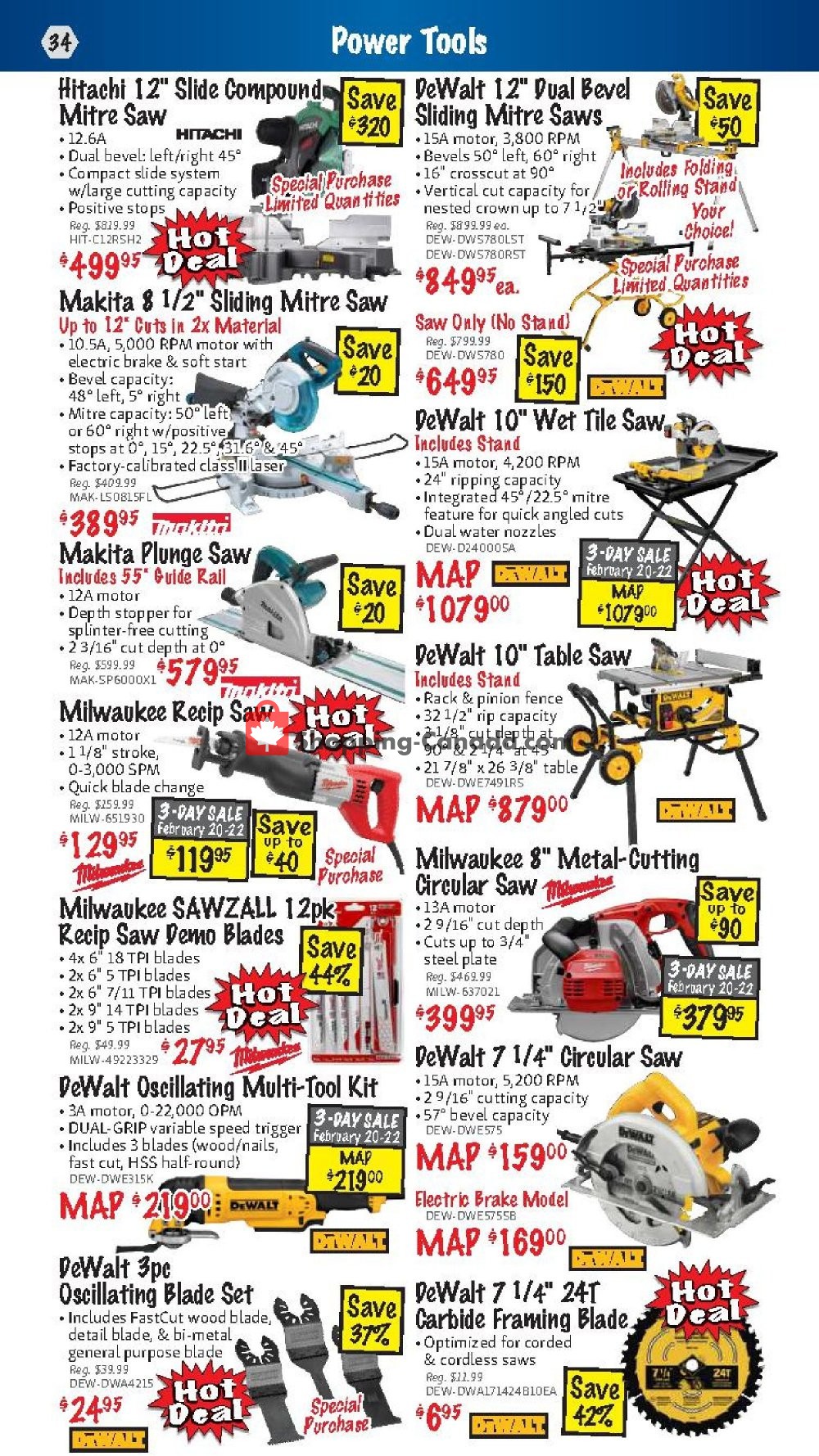 KMS Tools & Equipment flyer from Saturday February 1, 2020 to Saturday February 29, 2020 - page 34