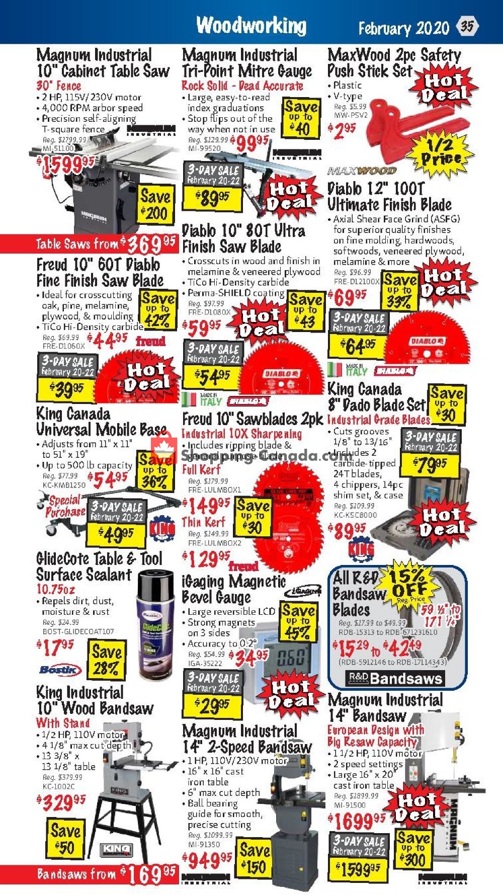 KMS Tools & Equipment flyer from Saturday February 1, 2020 to Saturday February 29, 2020 - page 35