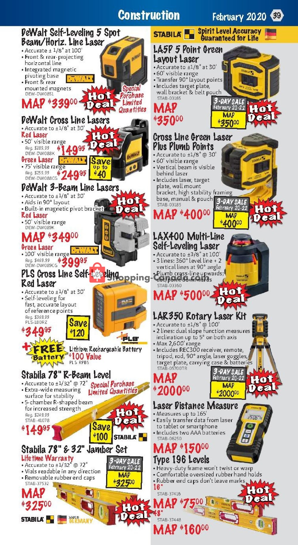KMS Tools & Equipment flyer from Saturday February 1, 2020 to Saturday February 29, 2020 - page 39