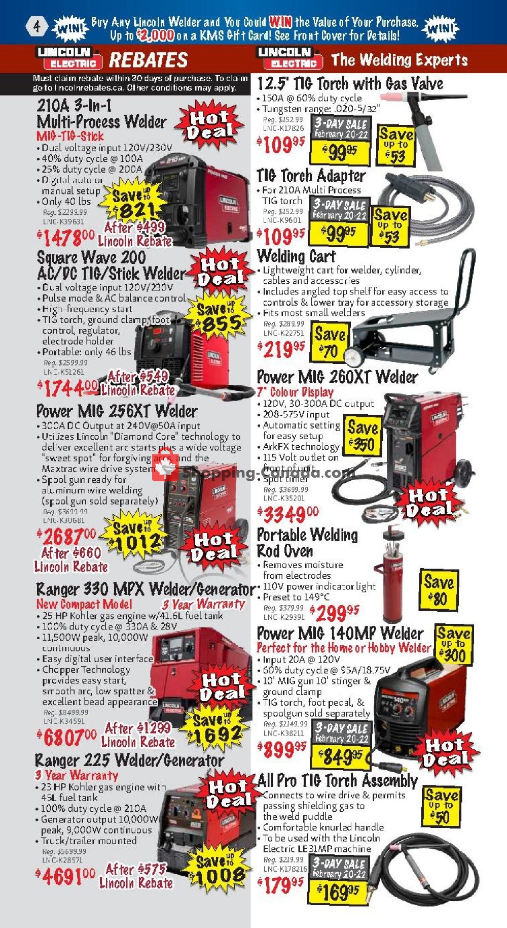 KMS Tools & Equipment flyer from Saturday February 1, 2020 to Saturday February 29, 2020 - page 4