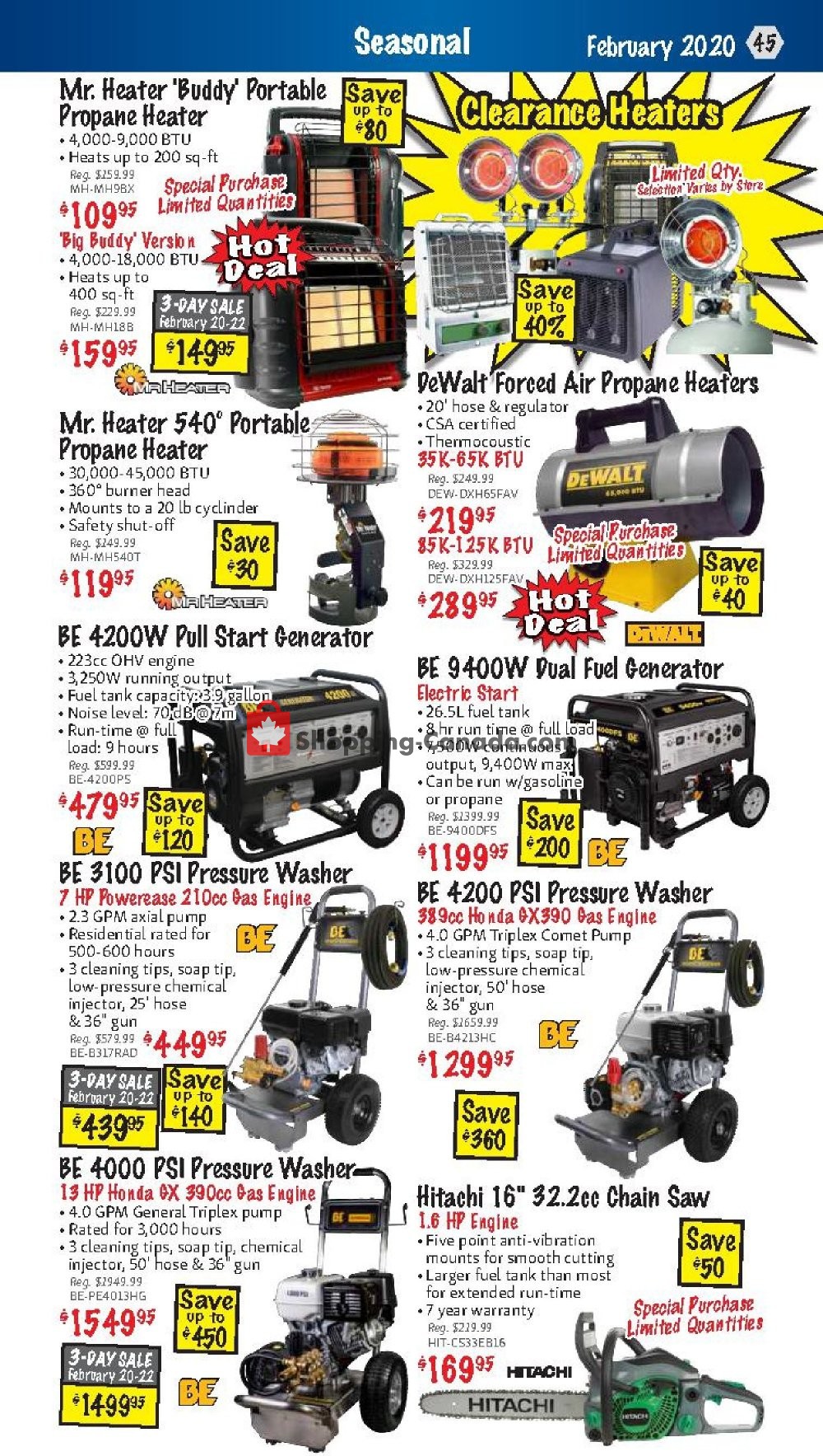 KMS Tools & Equipment flyer from Saturday February 1, 2020 to Saturday February 29, 2020 - page 45