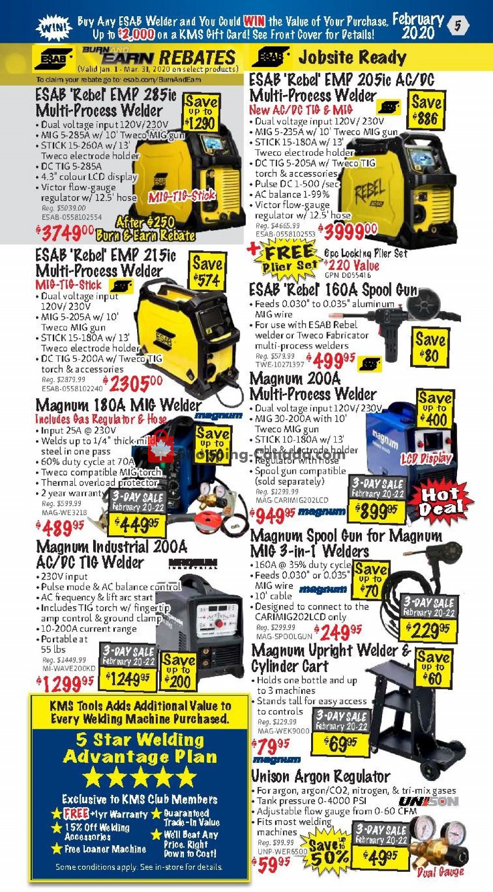 KMS Tools & Equipment flyer from Saturday February 1, 2020 to Saturday February 29, 2020 - page 5