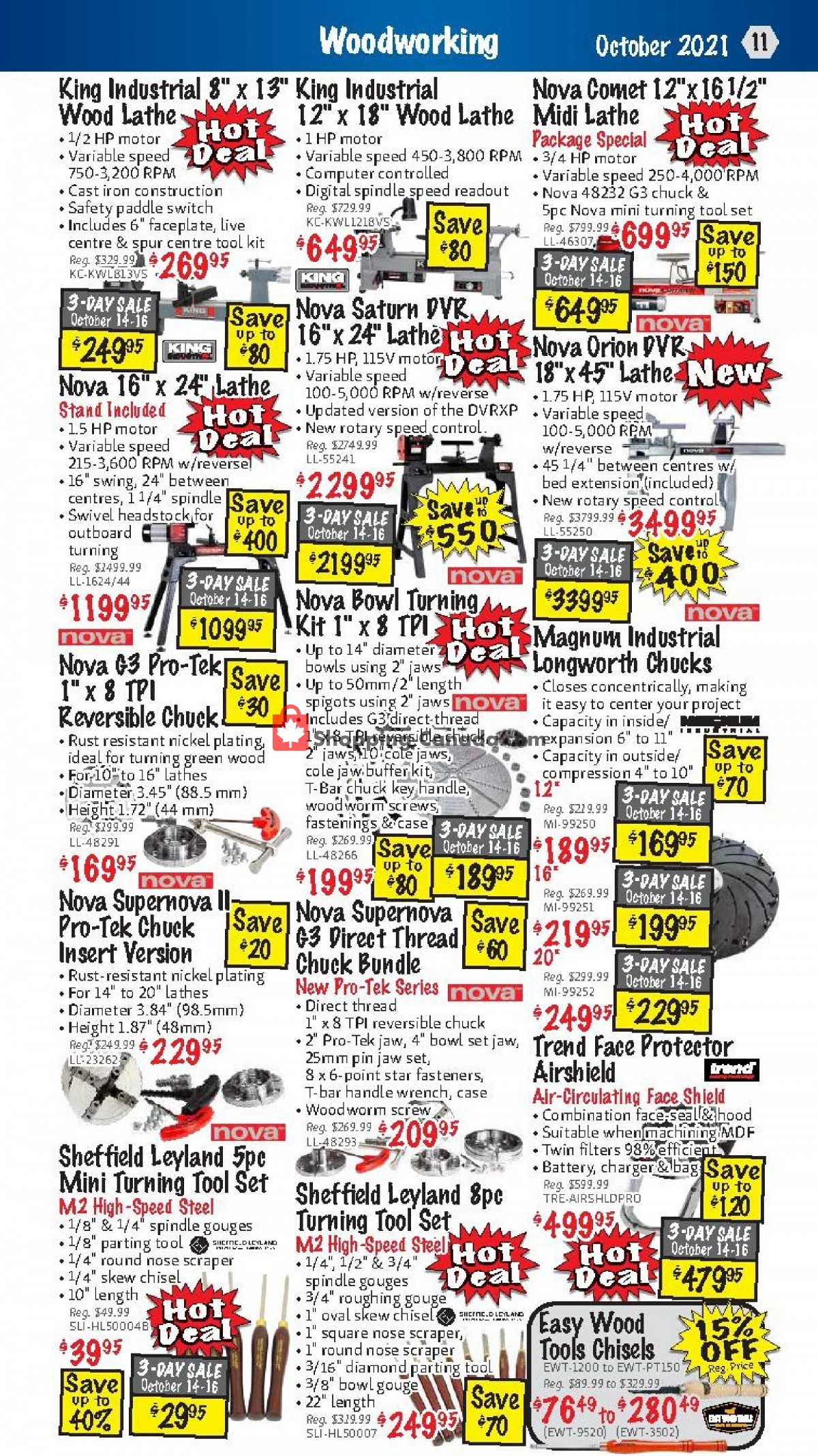 KMS Tools & Equipment flyer from Friday October 1, 2021 to Sunday October 31, 2021 - page 11