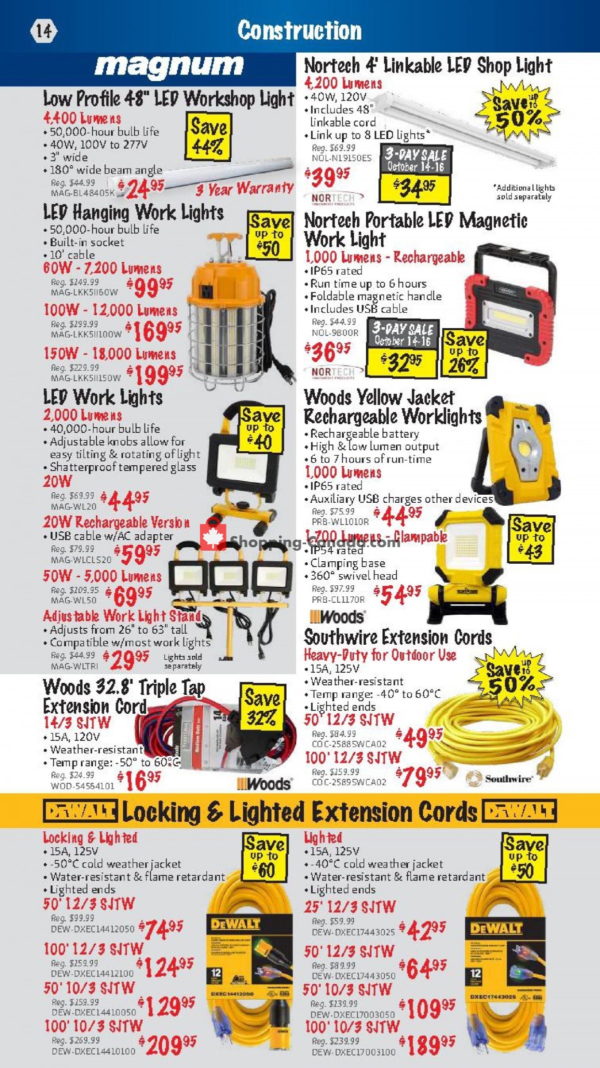 KMS Tools & Equipment flyer from Friday October 1, 2021 to Sunday October 31, 2021 - page 14