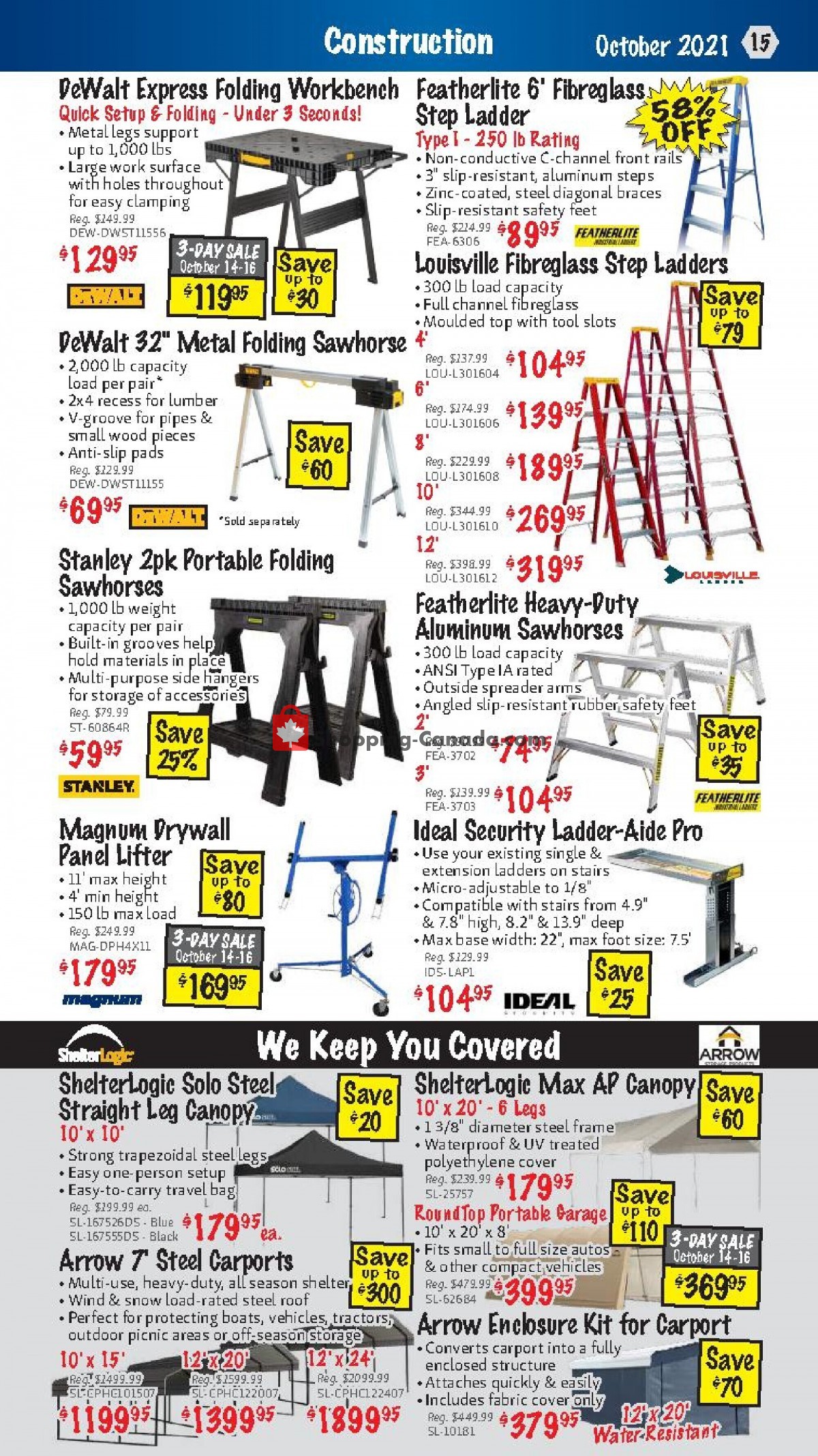 KMS Tools & Equipment flyer from Friday October 1, 2021 to Sunday October 31, 2021 - page 15
