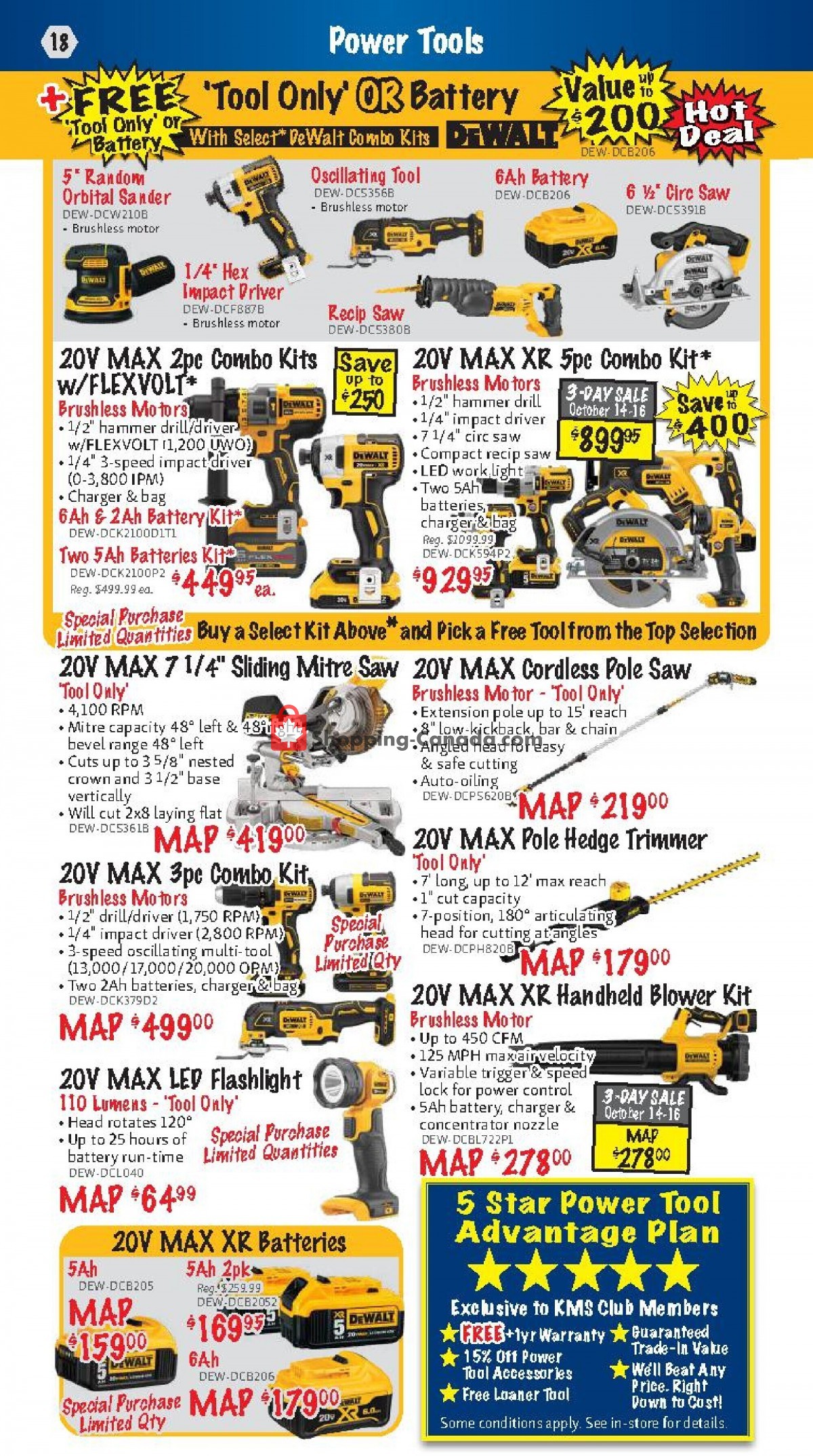 KMS Tools & Equipment flyer from Friday October 1, 2021 to Sunday October 31, 2021 - page 18