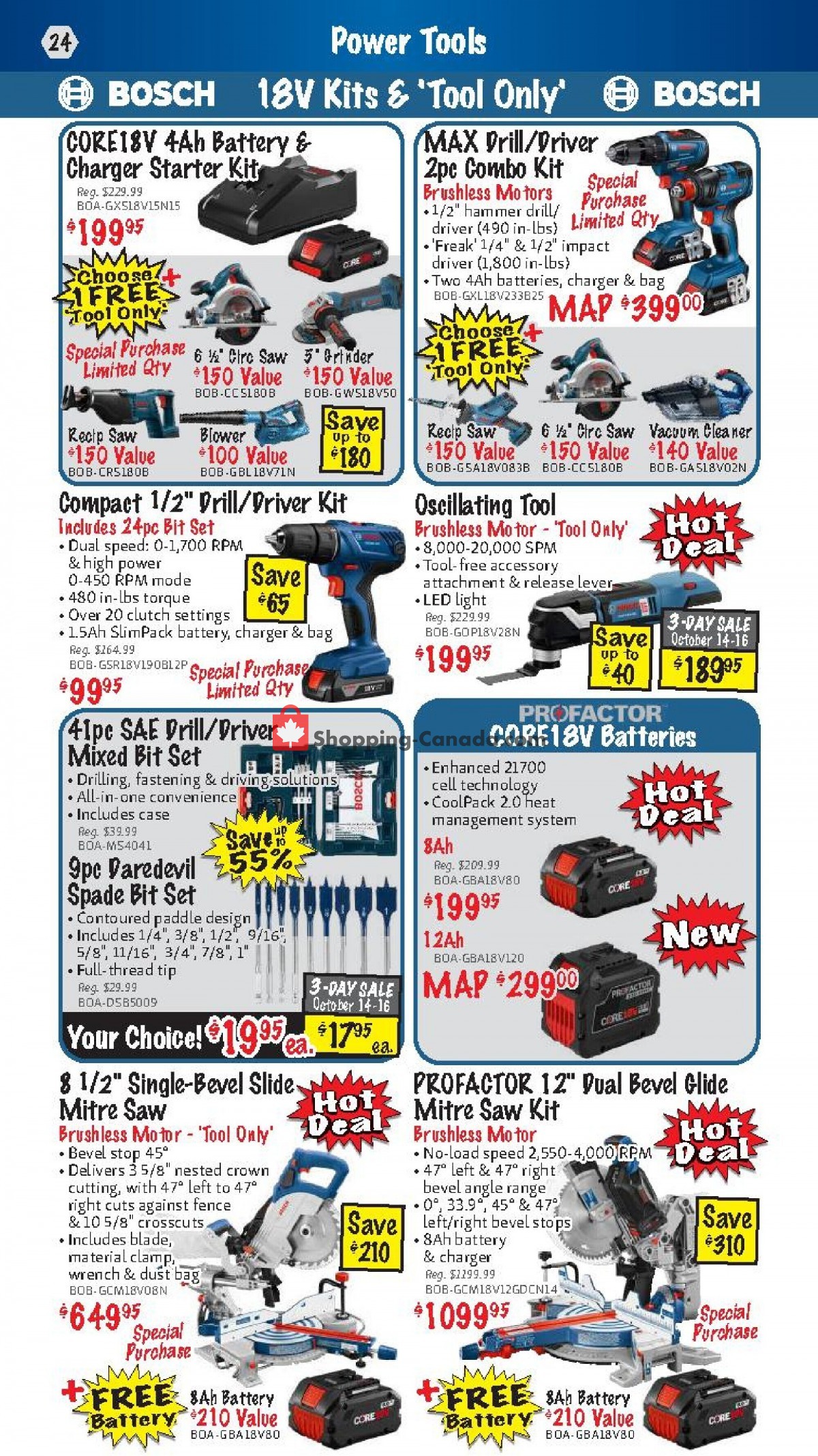 KMS Tools & Equipment flyer from Friday October 1, 2021 to Sunday October 31, 2021 - page 24