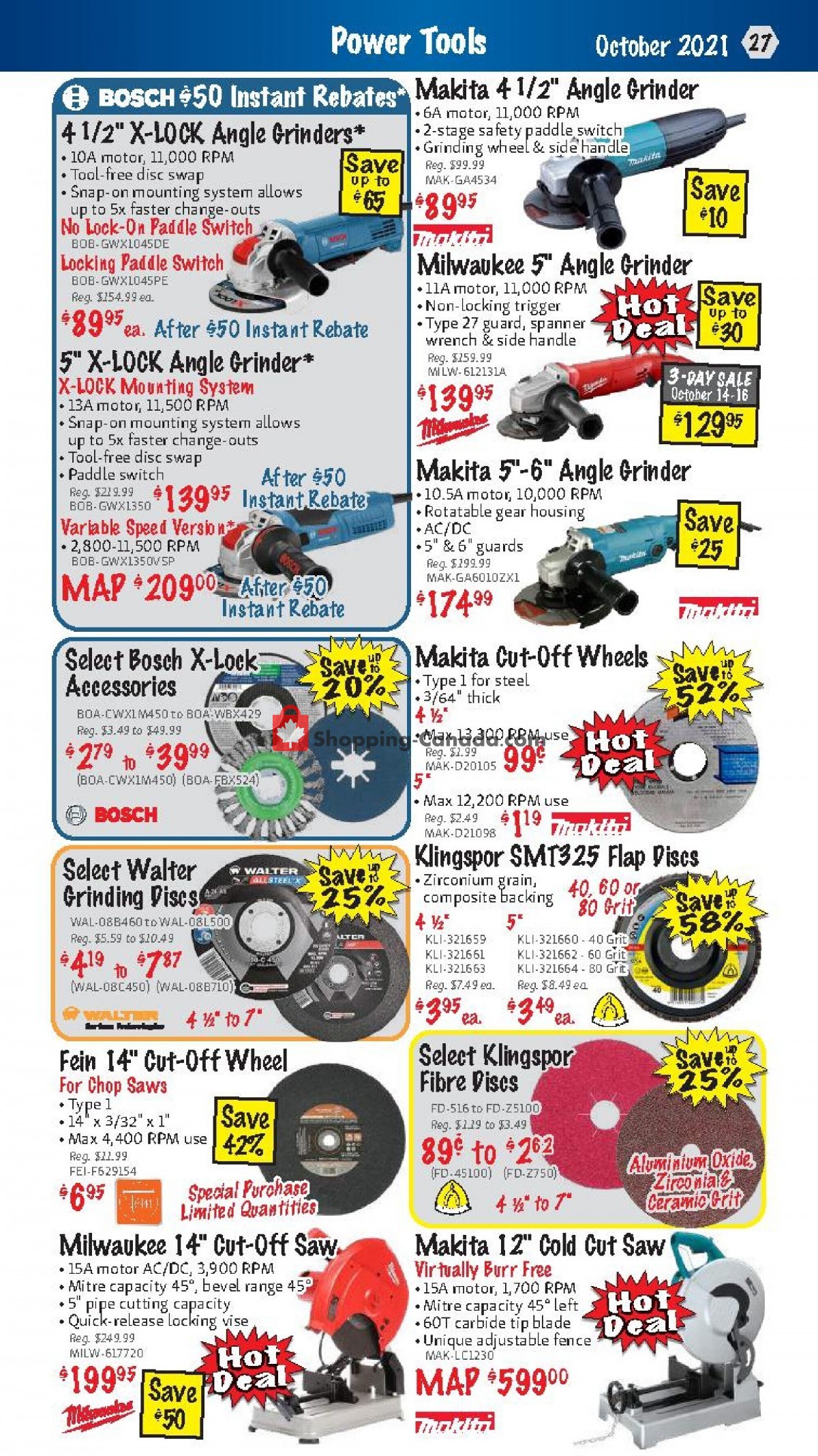KMS Tools & Equipment flyer from Friday October 1, 2021 to Sunday October 31, 2021 - page 27