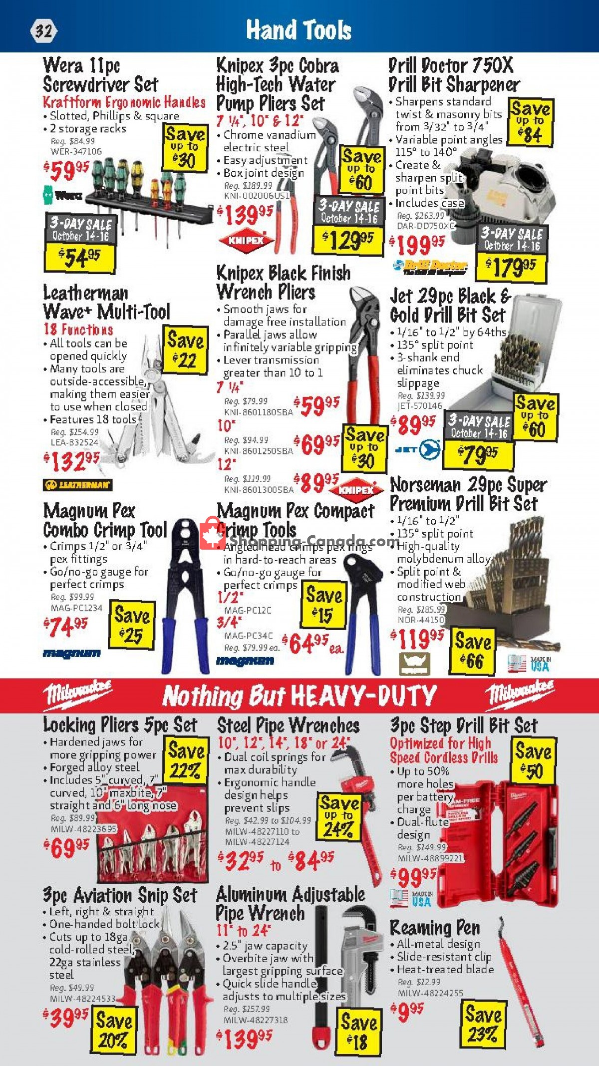 KMS Tools & Equipment flyer from Friday October 1, 2021 to Sunday October 31, 2021 - page 32