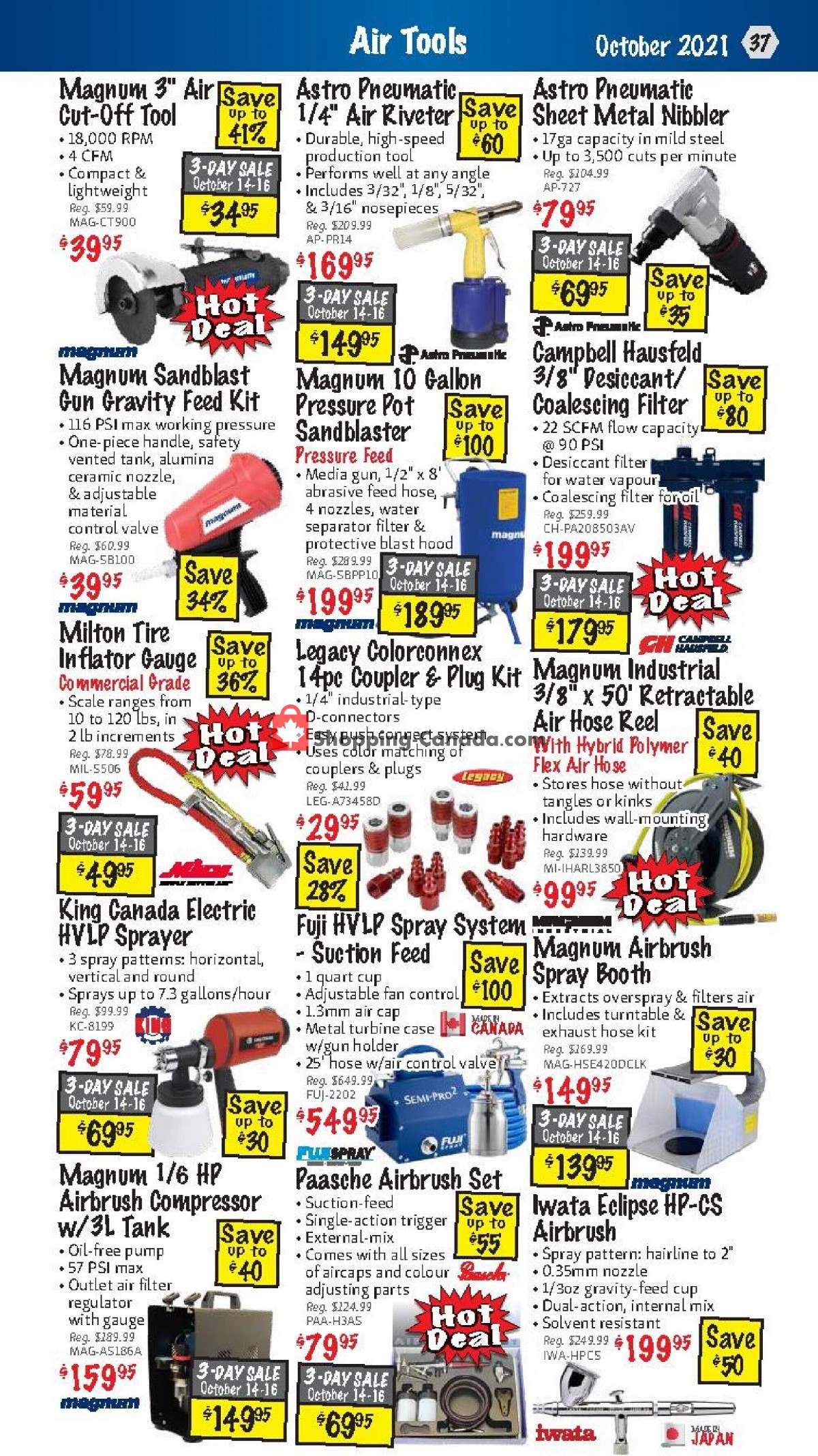KMS Tools & Equipment flyer from Friday October 1, 2021 to Sunday October 31, 2021 - page 37