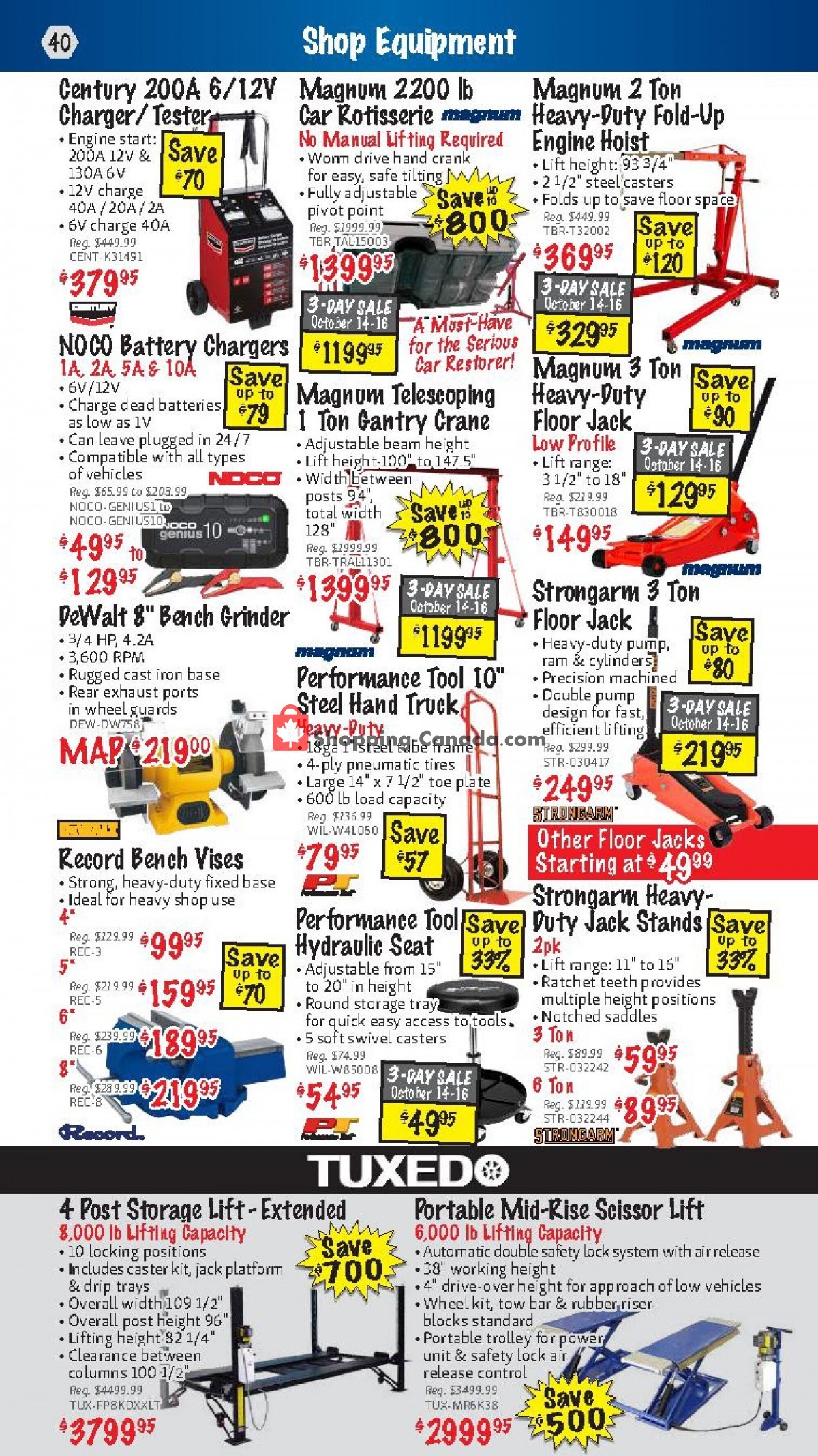 KMS Tools & Equipment flyer from Friday October 1, 2021 to Sunday October 31, 2021 - page 40
