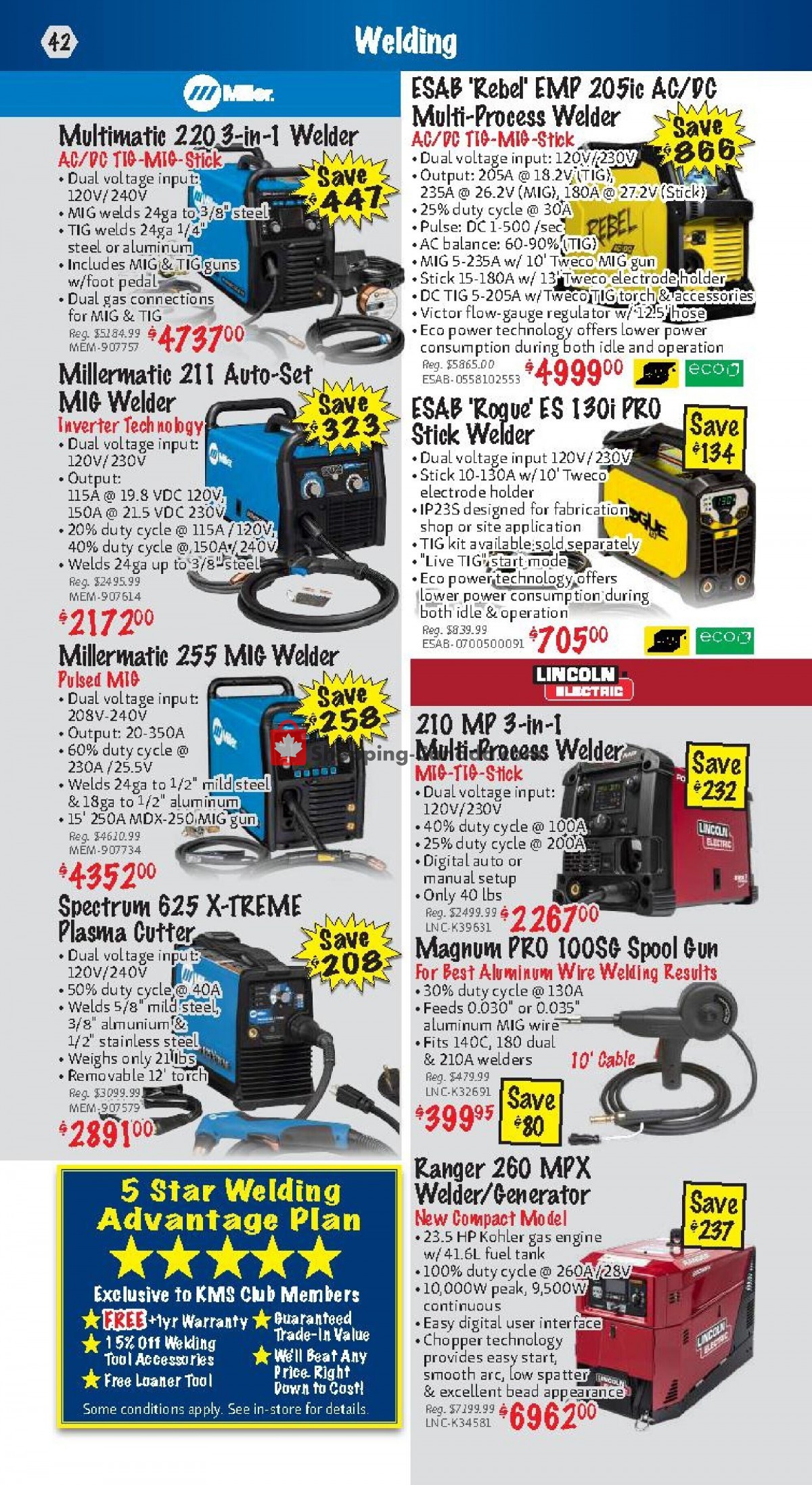 KMS Tools & Equipment flyer from Friday October 1, 2021 to Sunday October 31, 2021 - page 42