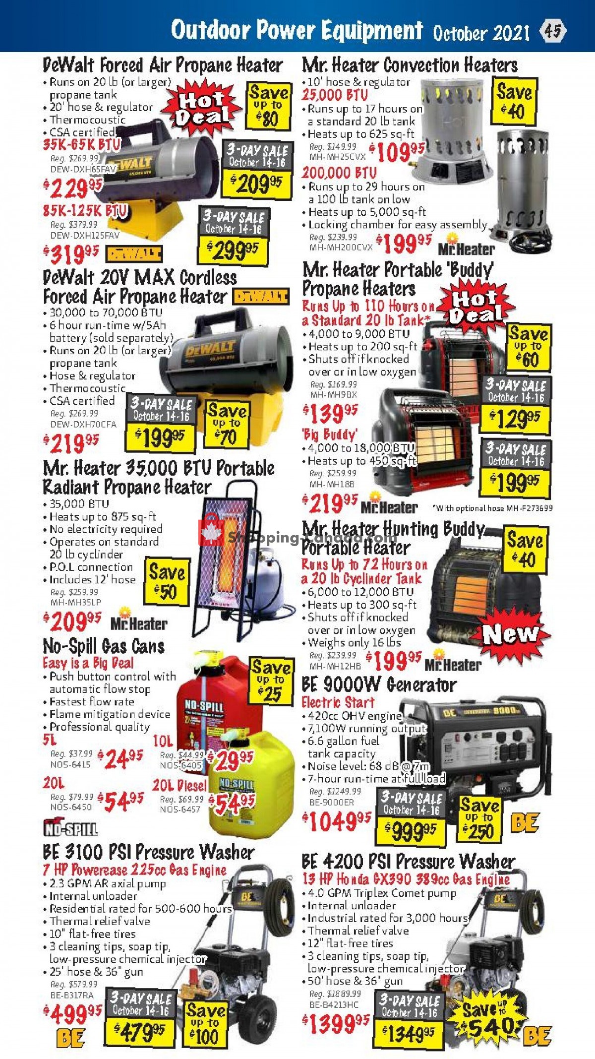KMS Tools & Equipment flyer from Friday October 1, 2021 to Sunday October 31, 2021 - page 45