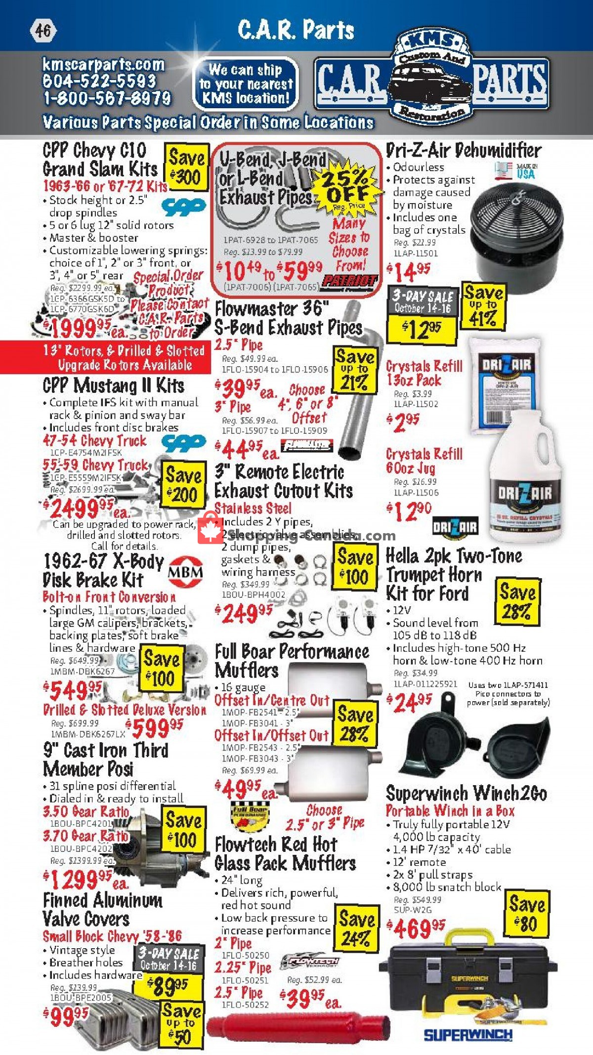 KMS Tools & Equipment flyer from Friday October 1, 2021 to Sunday October 31, 2021 - page 46