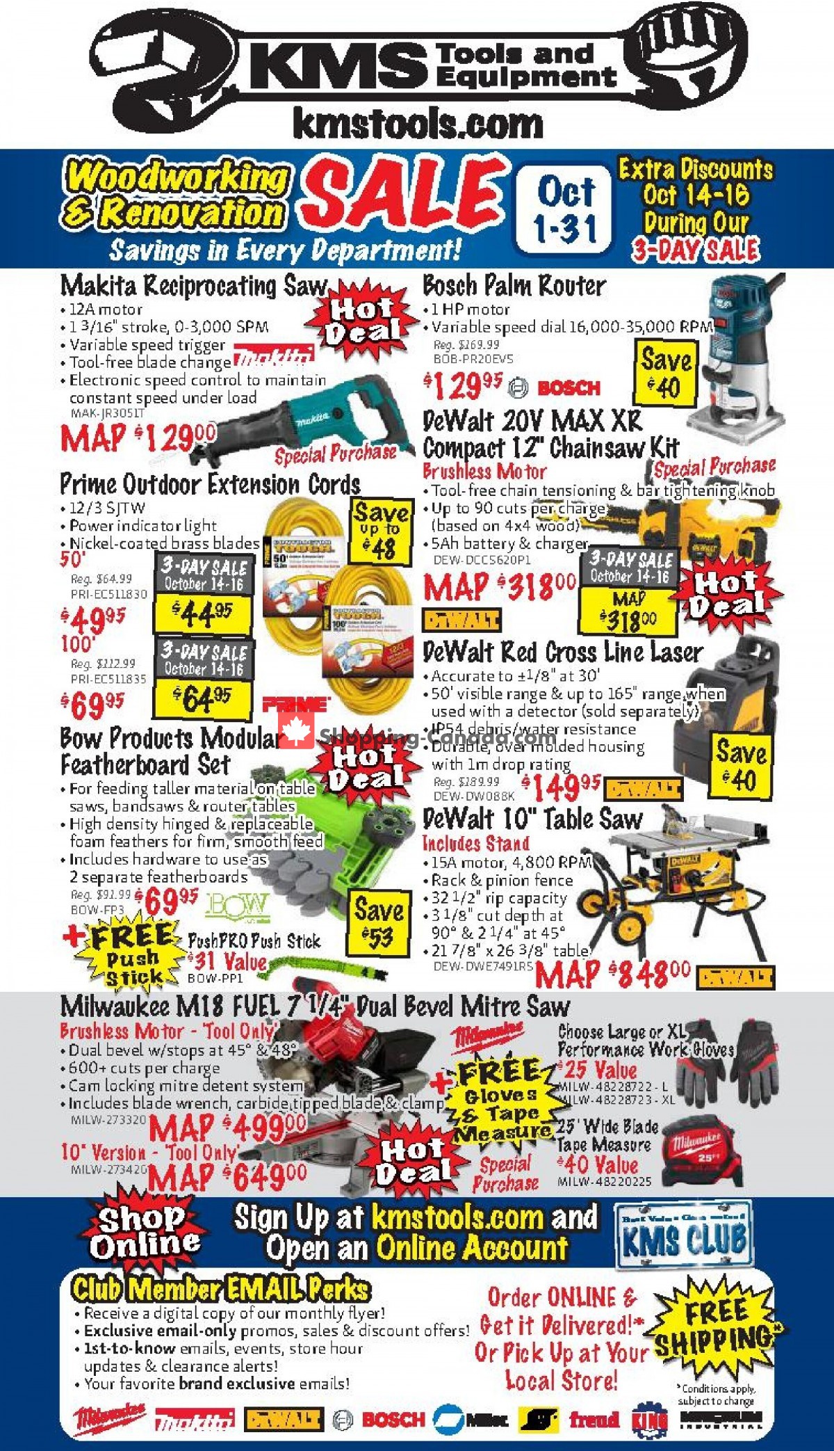 KMS Tools & Equipment flyer from Friday October 1, 2021 to Sunday October 31, 2021 - page 48