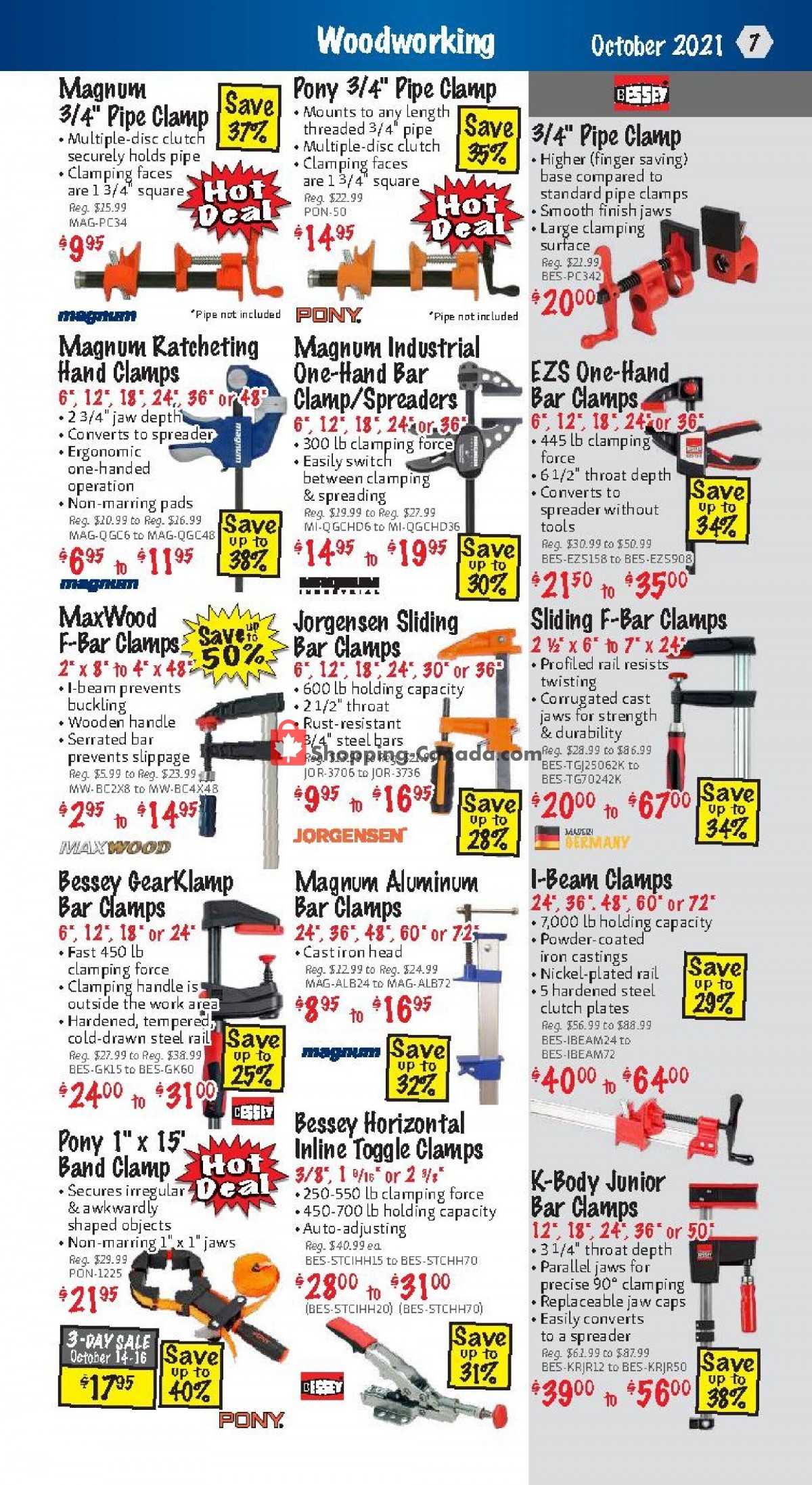 KMS Tools & Equipment flyer from Friday October 1, 2021 to Sunday October 31, 2021 - page 7
