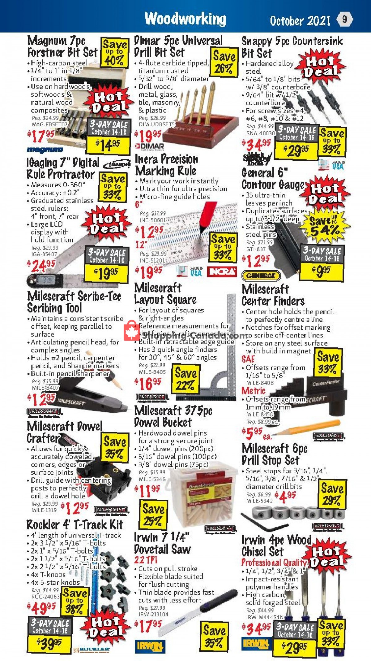 KMS Tools & Equipment flyer from Friday October 1, 2021 to Sunday October 31, 2021 - page 9